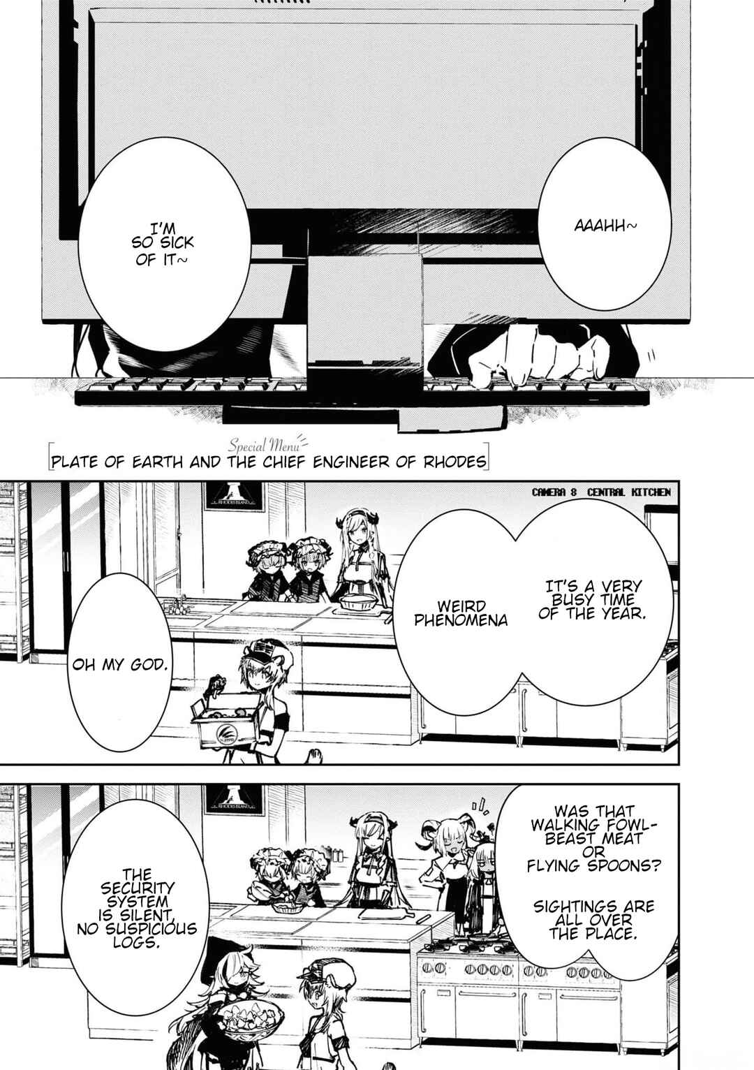 Page 1 Chapter 10.5 Arknights: Rhodes Kitchen -TIDBITS-