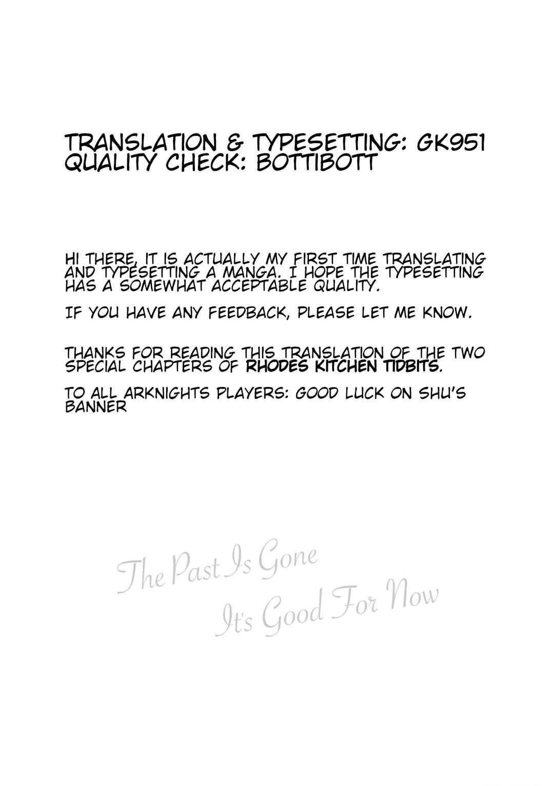 Page 17 Chapter 5.5 Arknights: Rhodes Kitchen -TIDBITS-