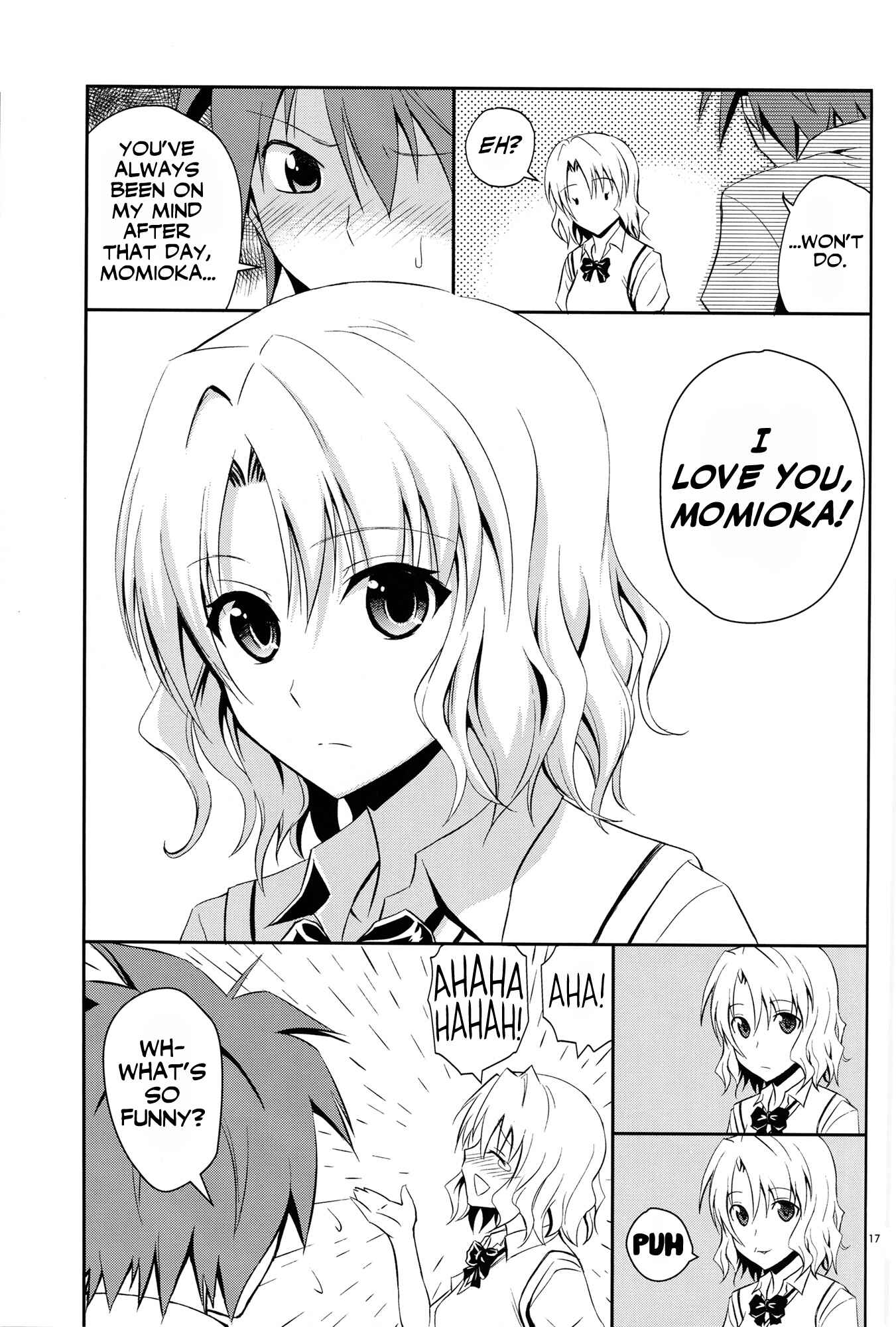 Page 16 Chapter Unknown_1c2a To LOVE-Ru - Momioka no Jijou (Doujinshi)