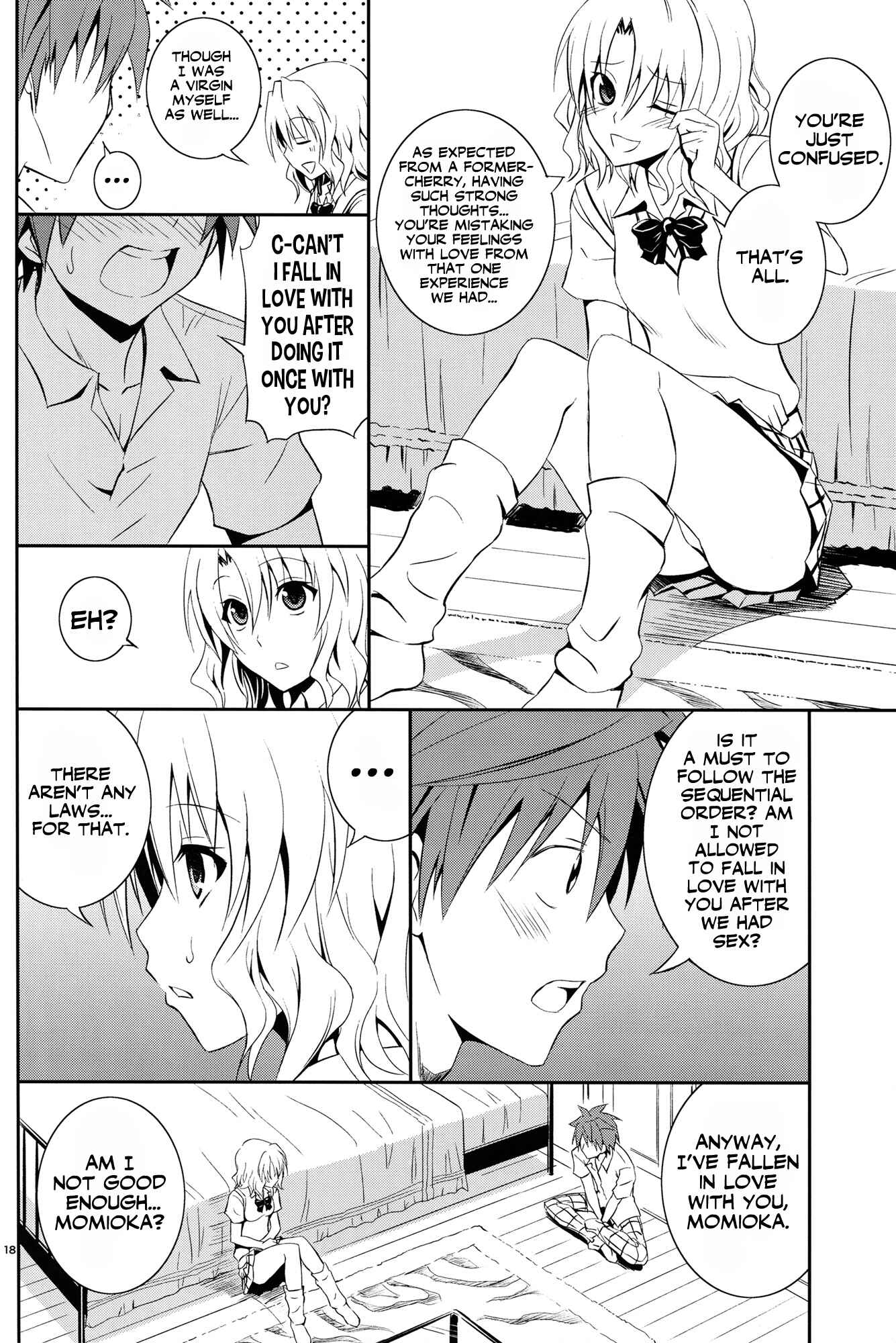 Page 17 Chapter Unknown_1c2a To LOVE-Ru - Momioka no Jijou (Doujinshi)