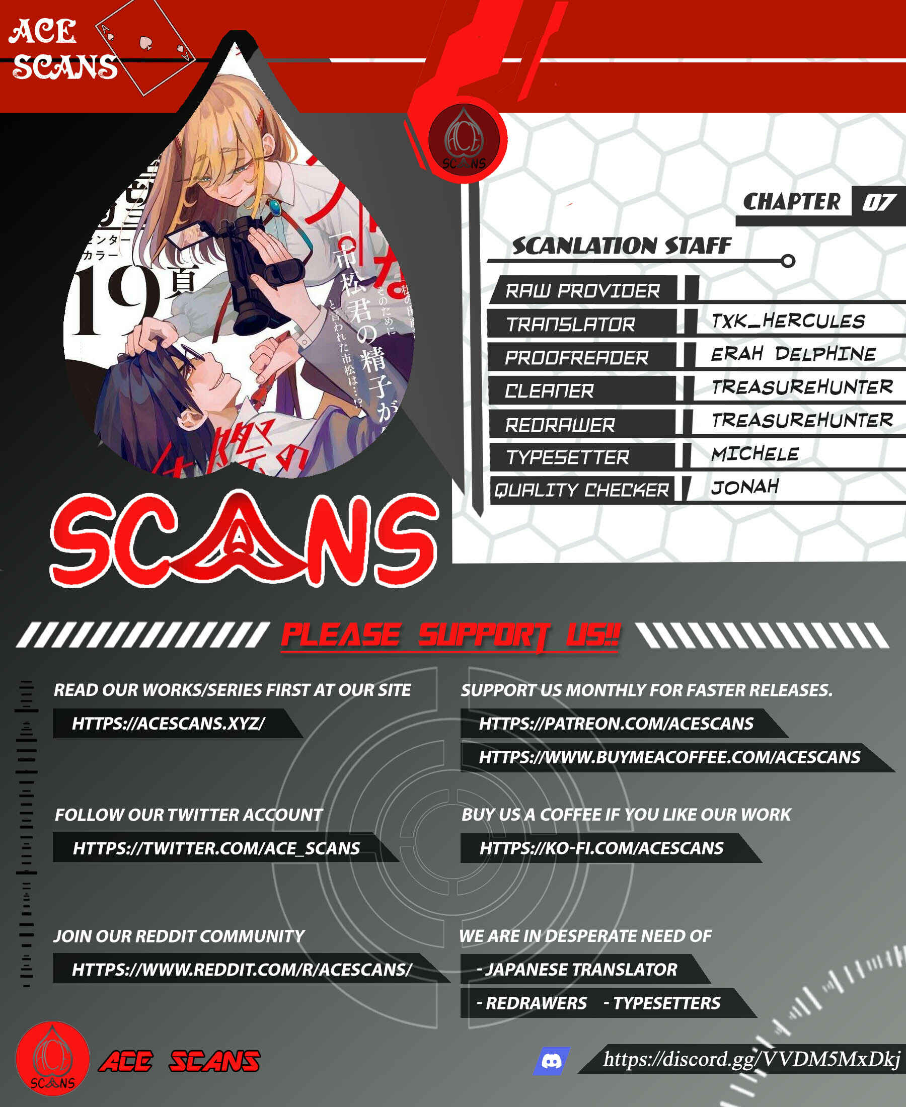 Page 1 Chapter 7 Oujougiwa no Imi o Shire!