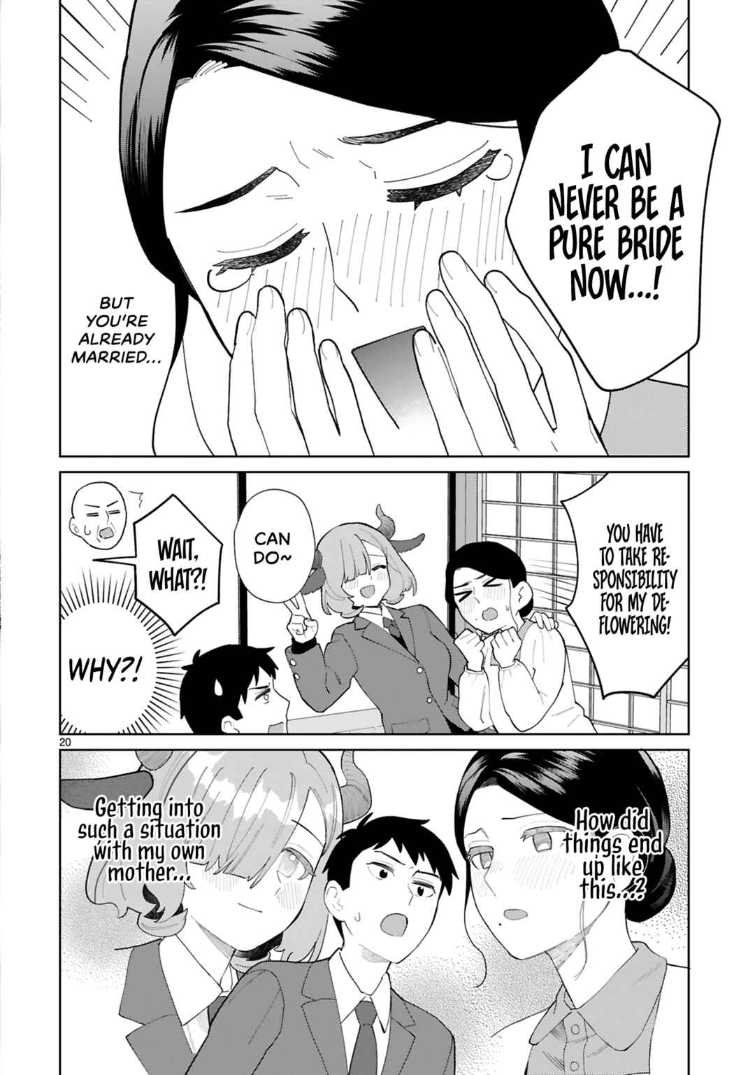 Page 21 Chapter 14 Saki-chan wa Inma no Ko