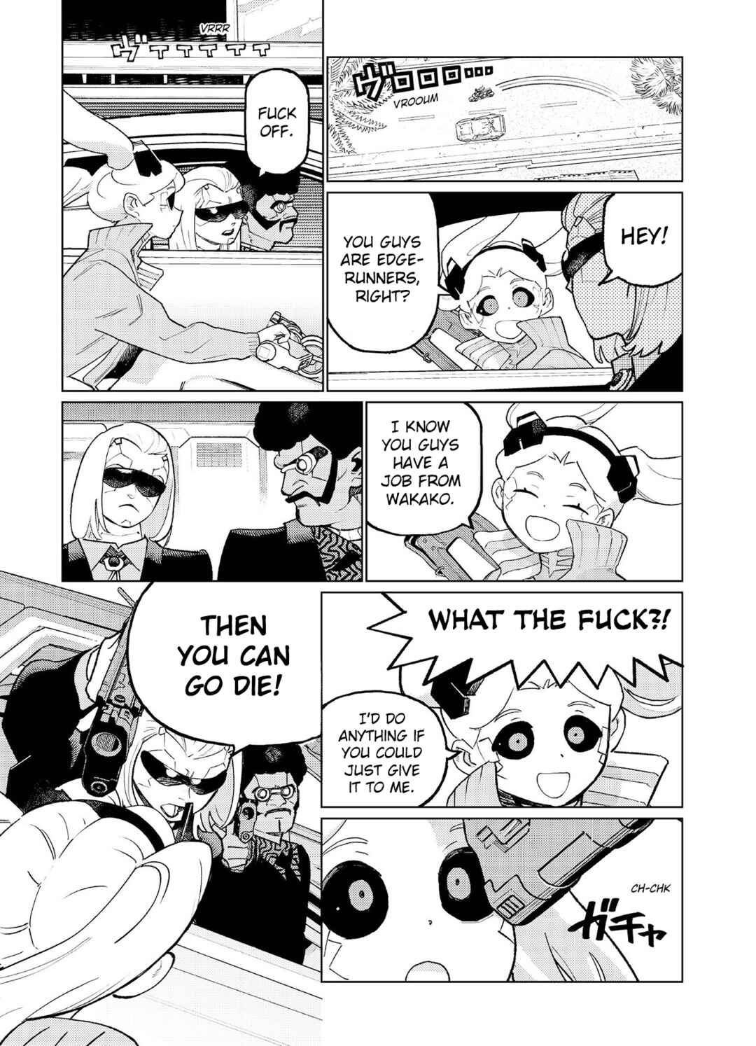 Page 4 Chapter 2 Cyberpunk: Edgerunners Madness