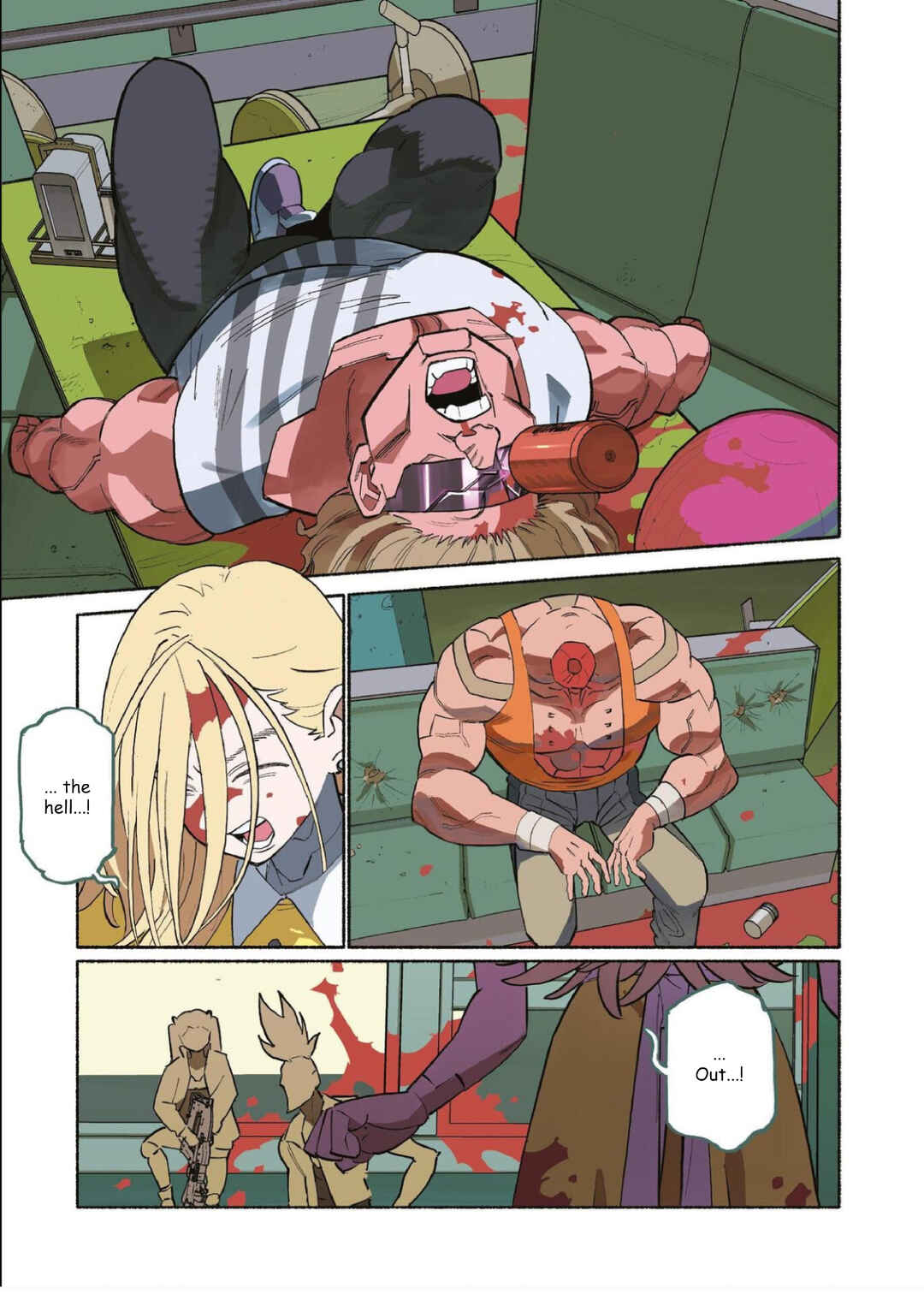 Page 4 Chapter 1 Cyberpunk: Edgerunners Madness