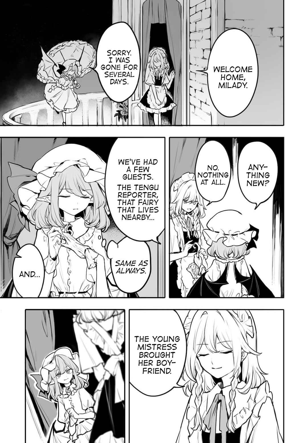 Page 3 Chapter 4 Touhou Project Niji Sousaku Series - Koumakan no Onnatachi