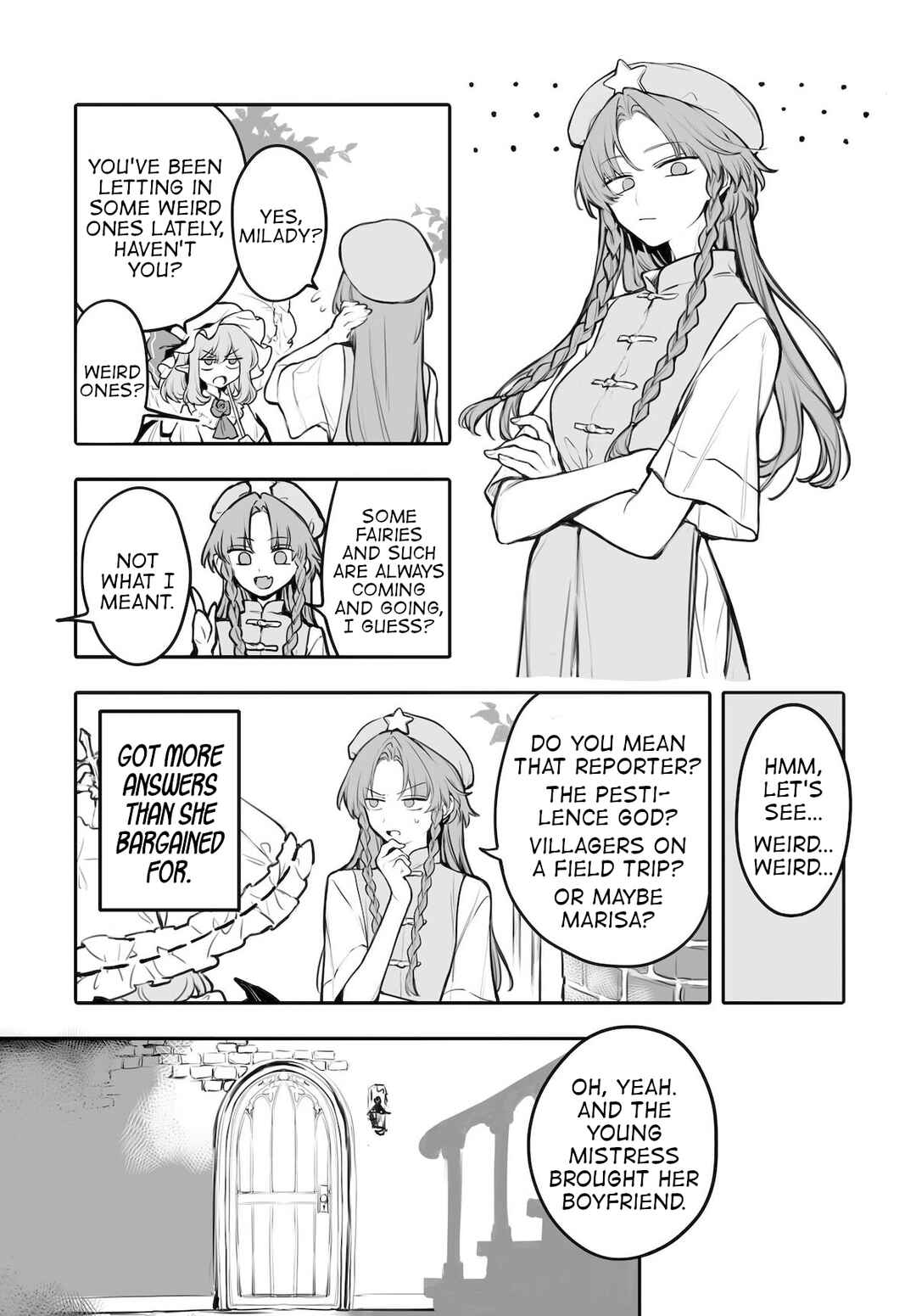 Page 5 Chapter 4 Touhou Project Niji Sousaku Series - Koumakan no Onnatachi