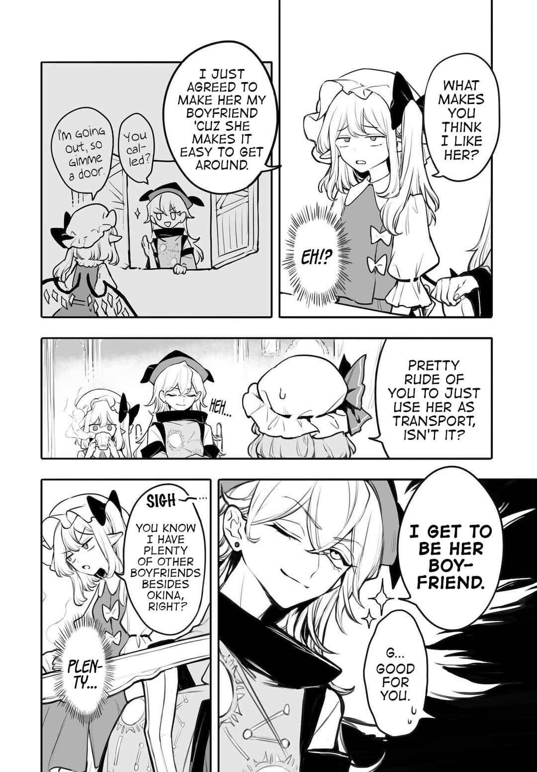 Page 8 Chapter 4 Touhou Project Niji Sousaku Series - Koumakan no Onnatachi