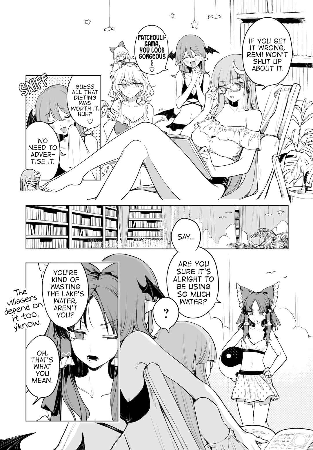 Page 3 Chapter 14 Touhou Project Niji Sousaku Series - Koumakan no Onnatachi