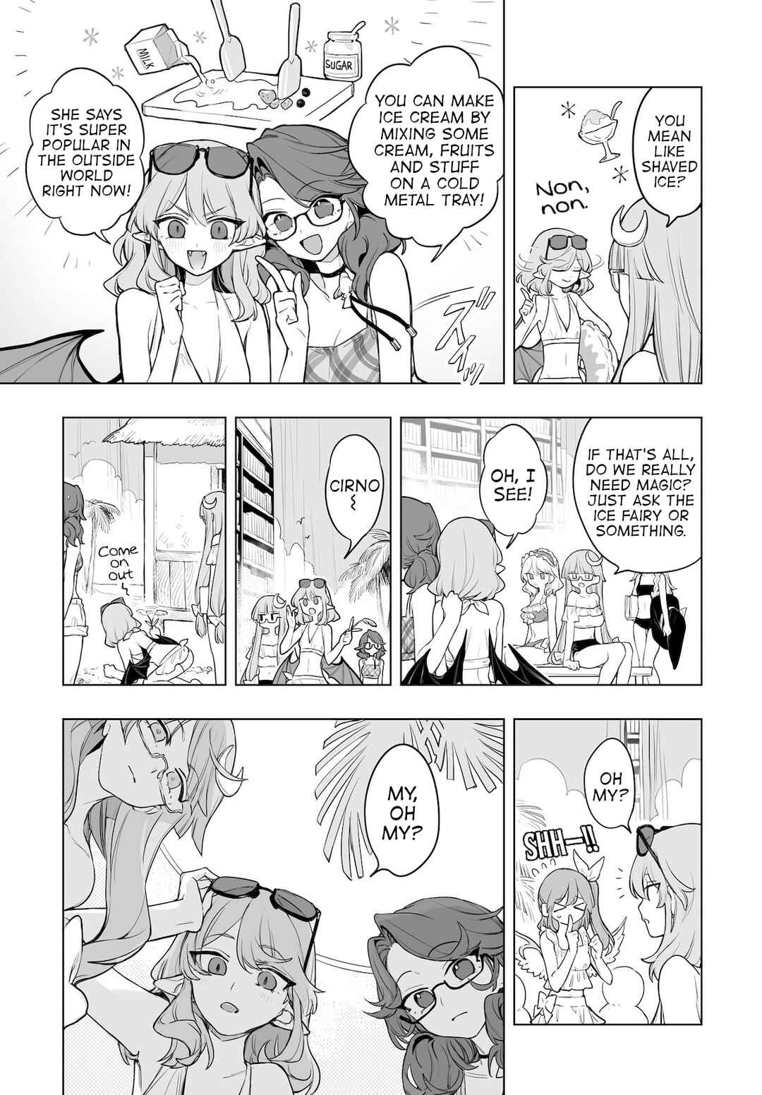 Page 9 Chapter 14 Touhou Project Niji Sousaku Series - Koumakan no Onnatachi