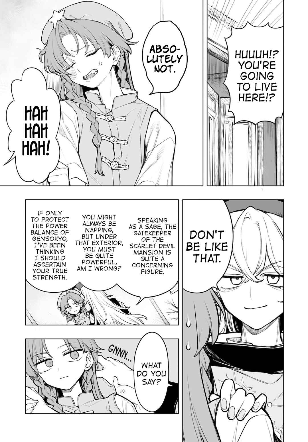 Page 9 Chapter 9 Touhou Project Niji Sousaku Series - Koumakan no Onnatachi