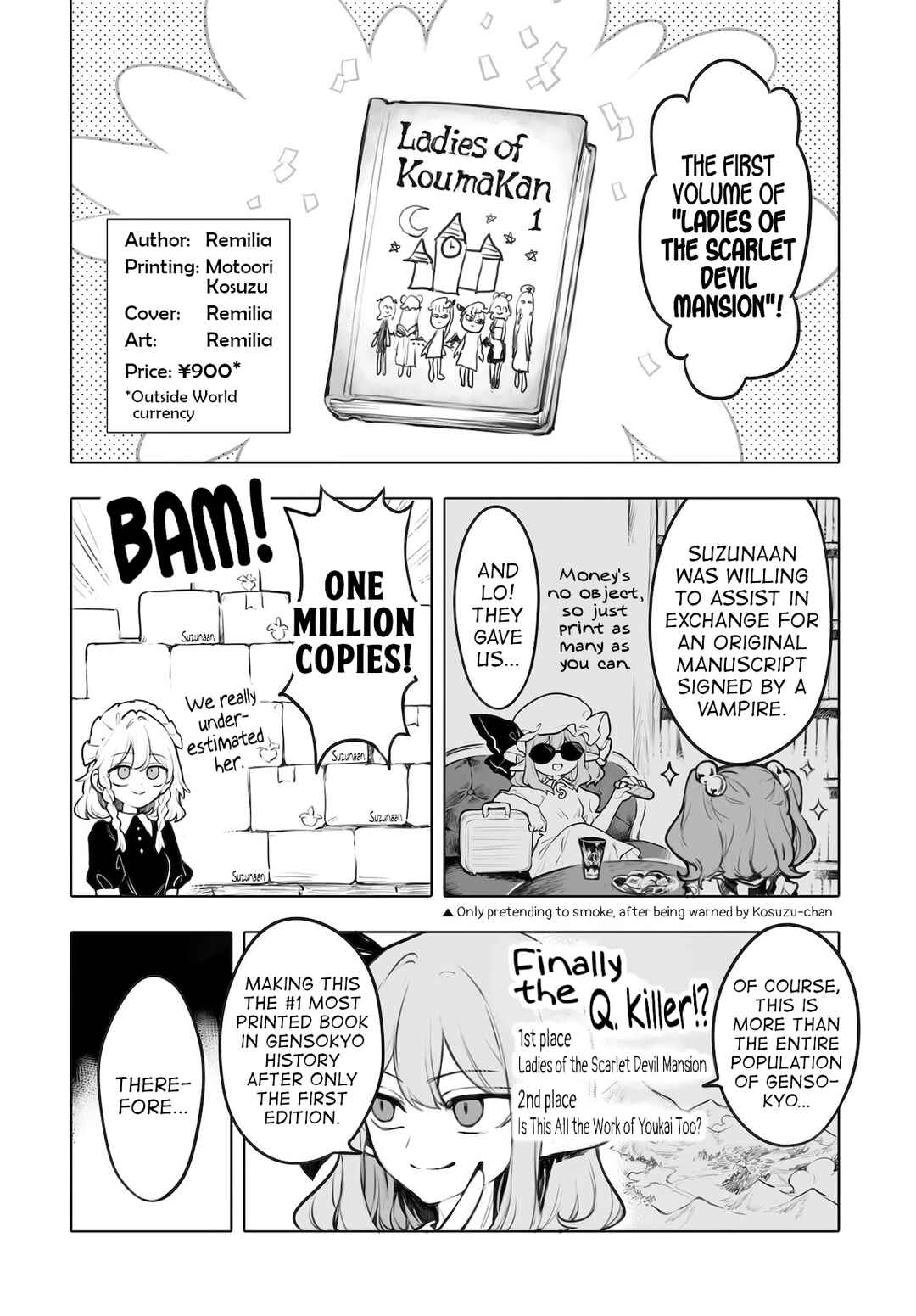 Page 2 Chapter 6.5 Touhou Project Niji Sousaku Series - Koumakan no Onnatachi