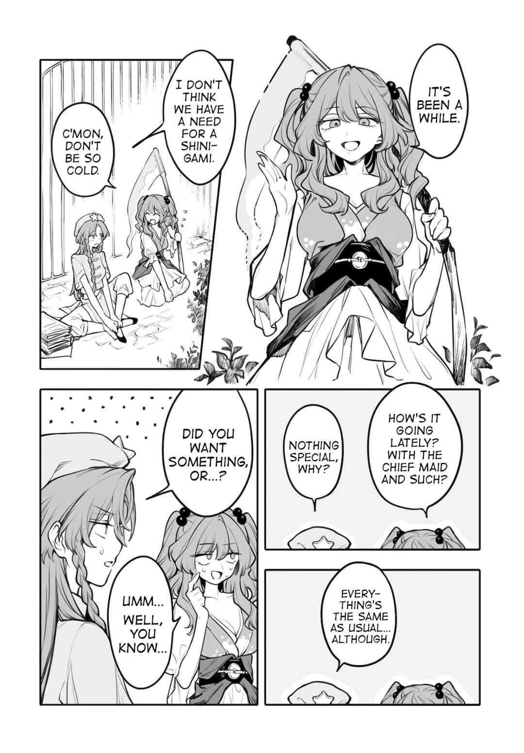 Page 4 Chapter 5 Touhou Project Niji Sousaku Series - Koumakan no Onnatachi
