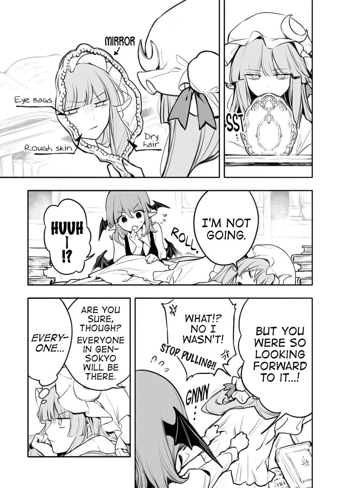 Page 3 Chapter 3 Touhou Project Niji Sousaku Series - Koumakan no Onnatachi