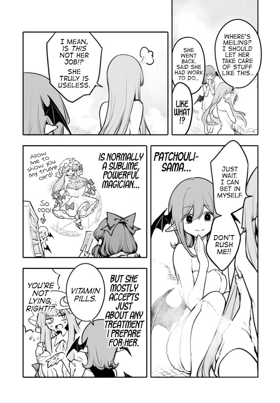Page 9 Chapter 3 Touhou Project Niji Sousaku Series - Koumakan no Onnatachi
