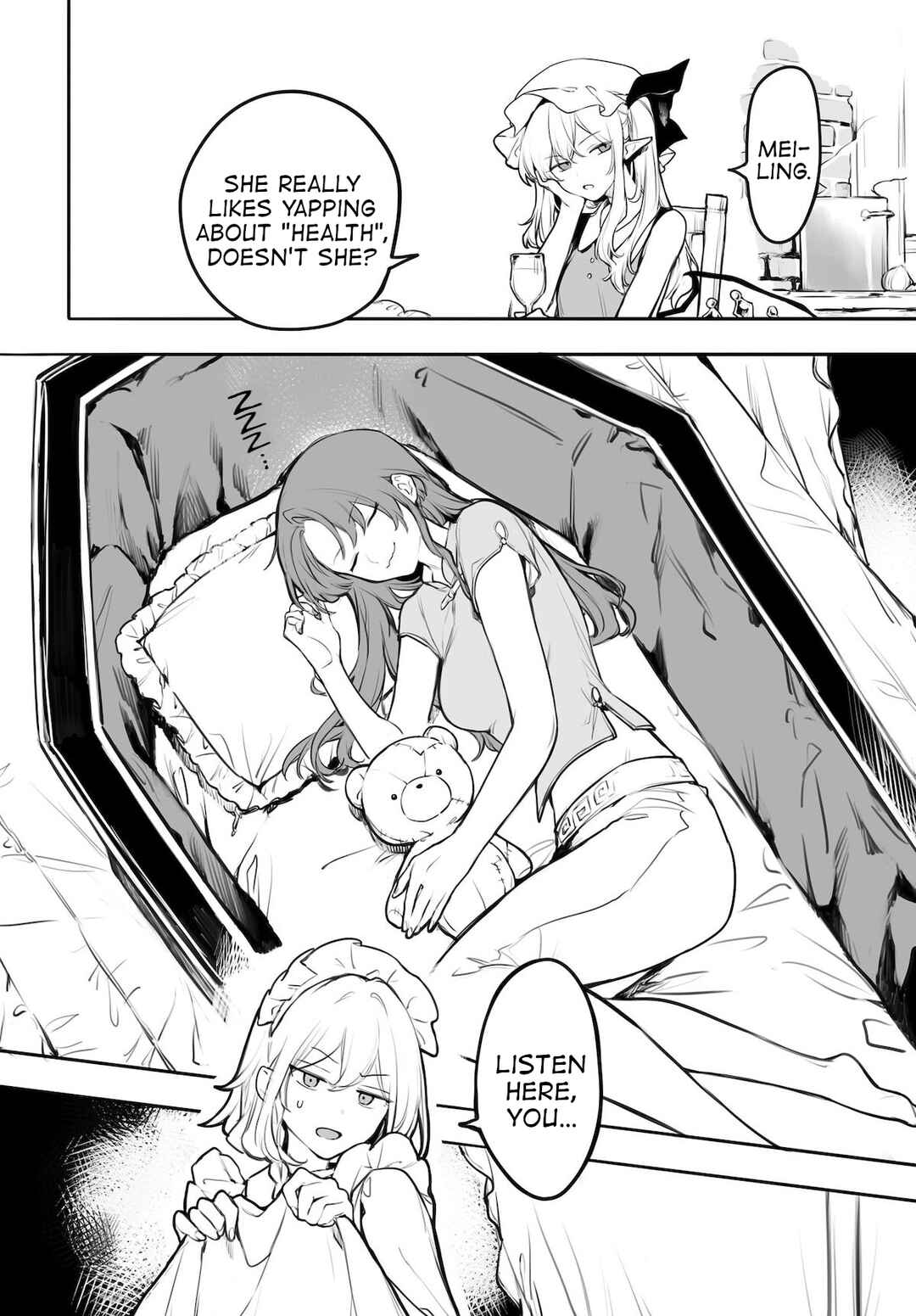 Page 6 Chapter 2 Touhou Project Niji Sousaku Series - Koumakan no Onnatachi