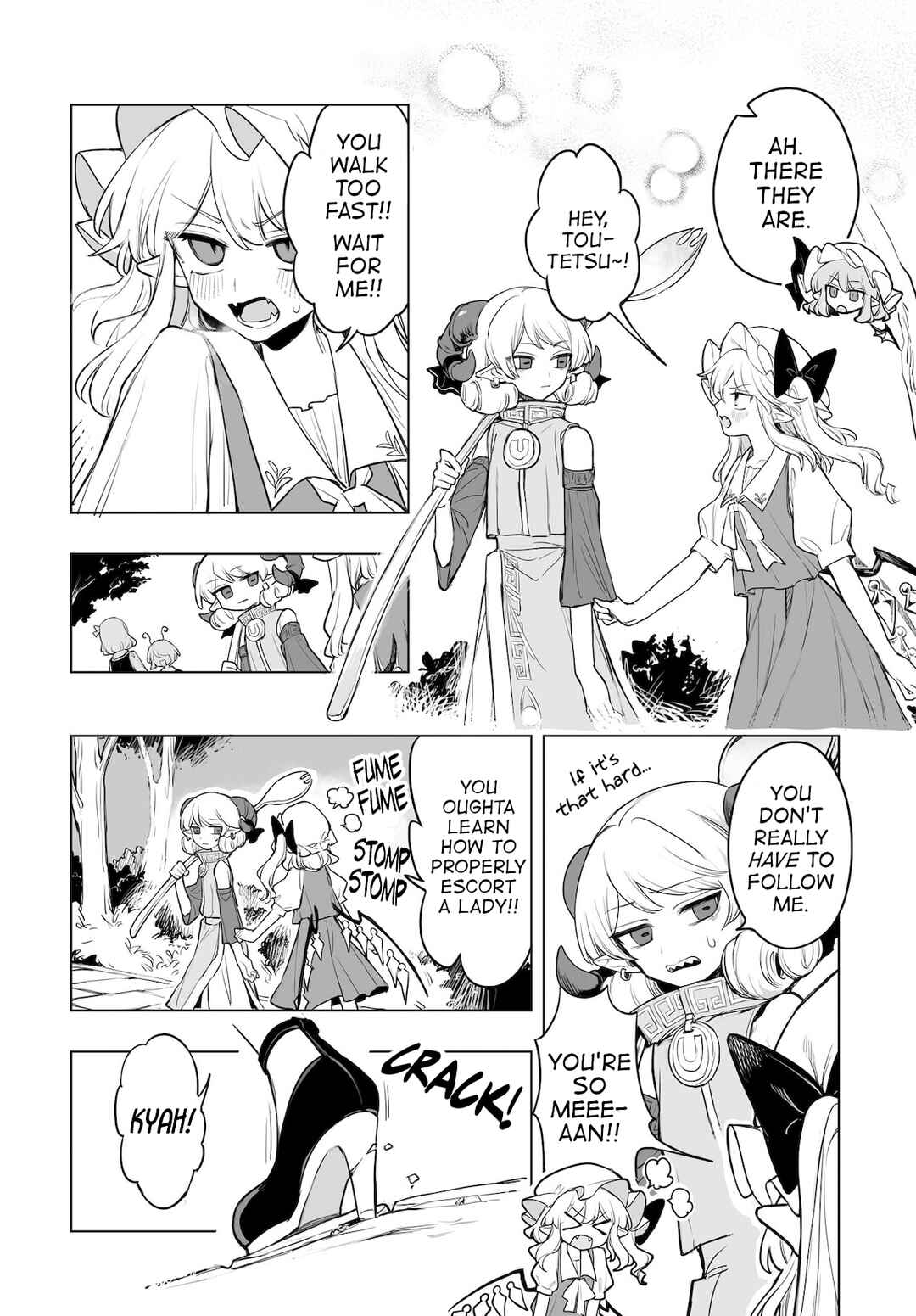 Page 6 Chapter 13 Touhou Project Niji Sousaku Series - Koumakan no Onnatachi