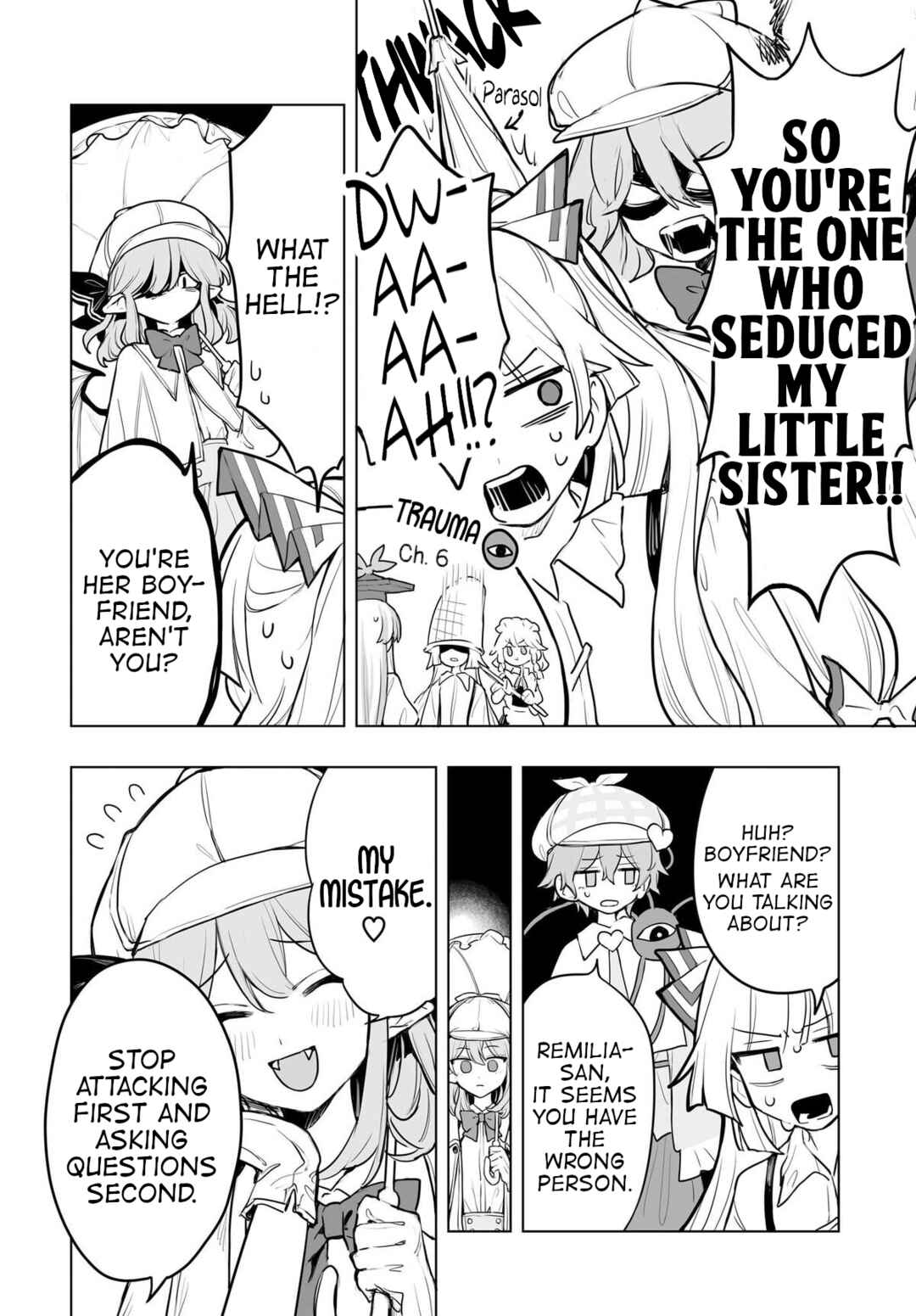 Page 8 Chapter 16 Touhou Project Niji Sousaku Series - Koumakan no Onnatachi