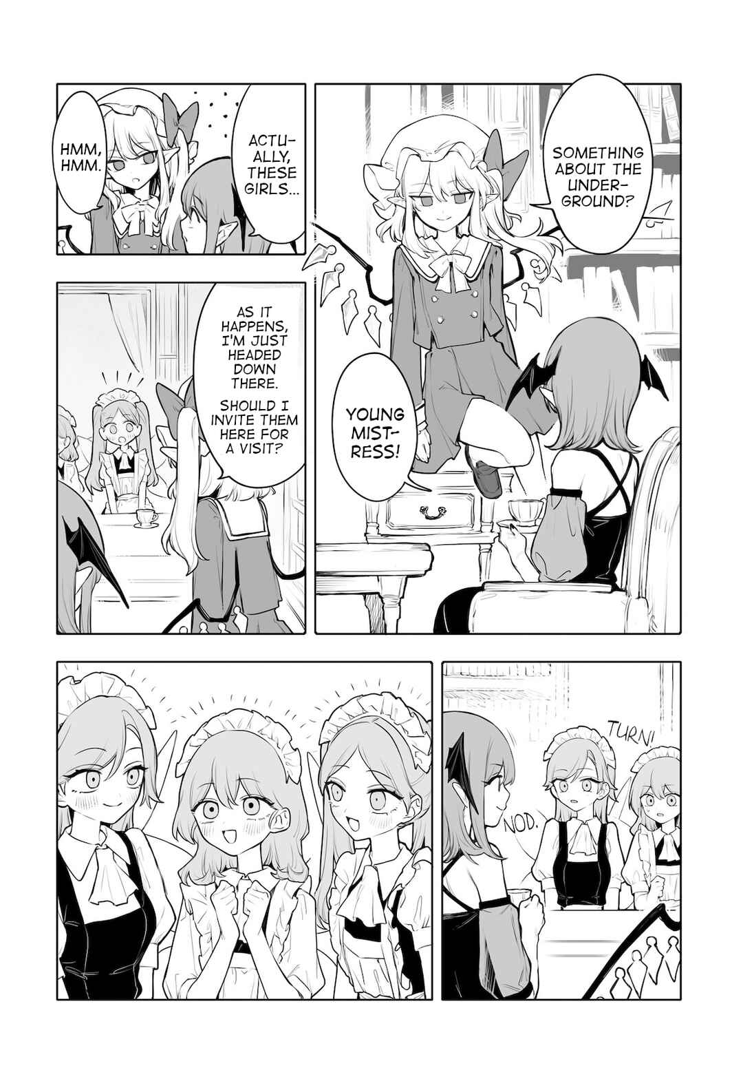 Page 4 Chapter 8 Touhou Project Niji Sousaku Series - Koumakan no Onnatachi