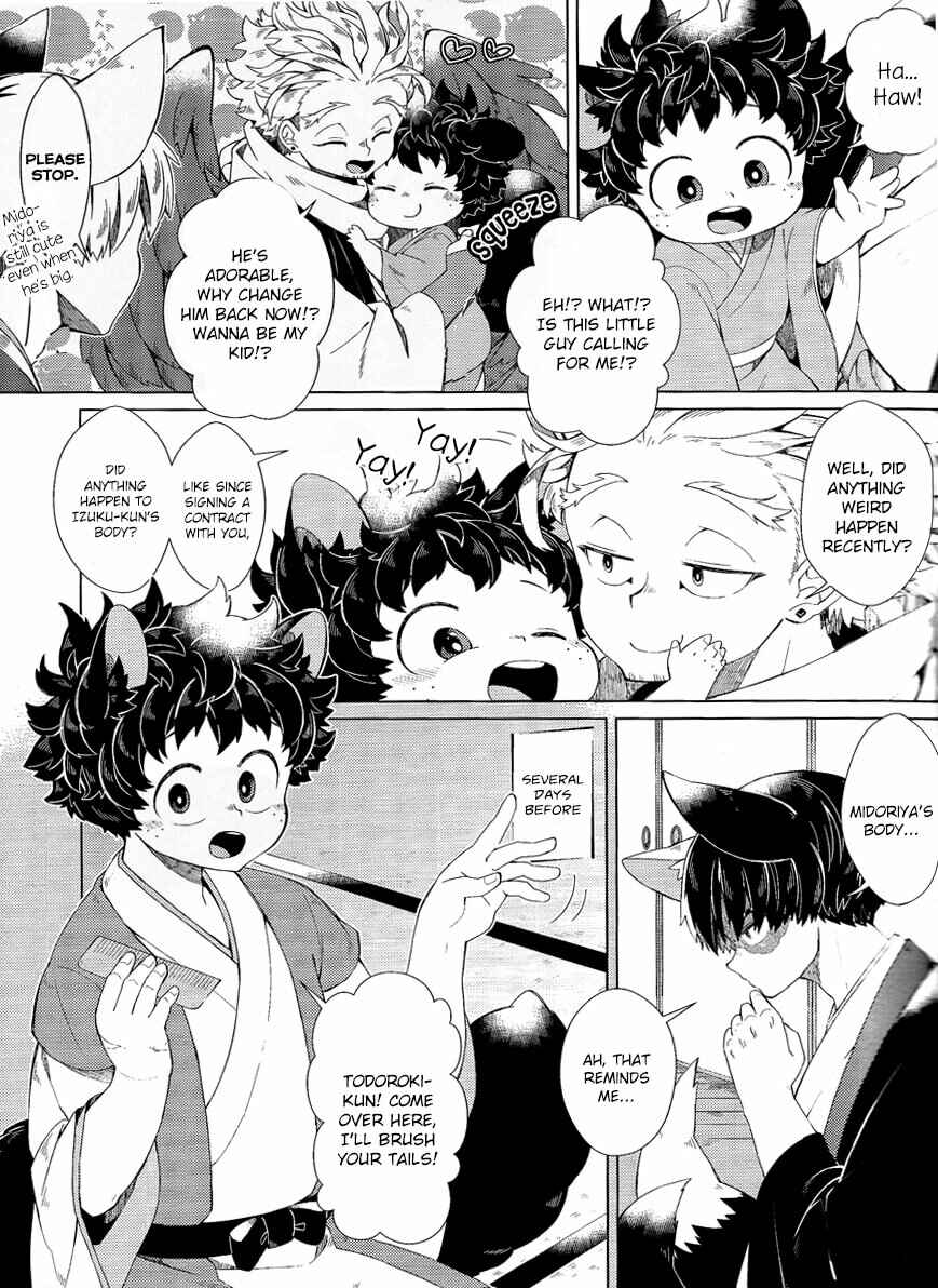 Page 9 Chapter Unknown_3463 Boku no Hero Academia - Fox Deity And The Little Tanuki (Doujinshi)