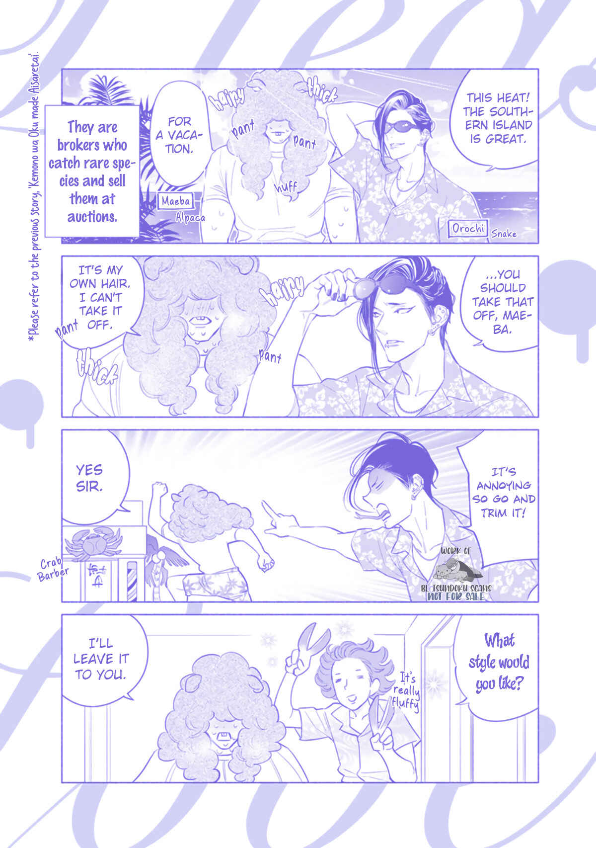 Page 30 Chapter 6.5 Kemono wa Okumade Nakasaretai