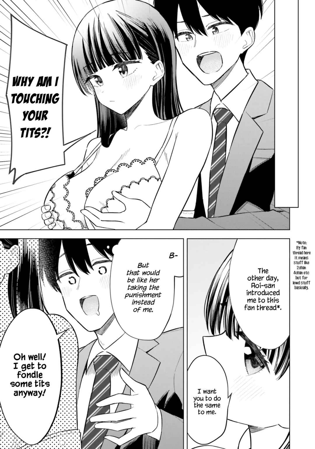 Page 16 Chapter 12 Onna Tomodachi wa Tanomeba Igaito Yarasete Kureru