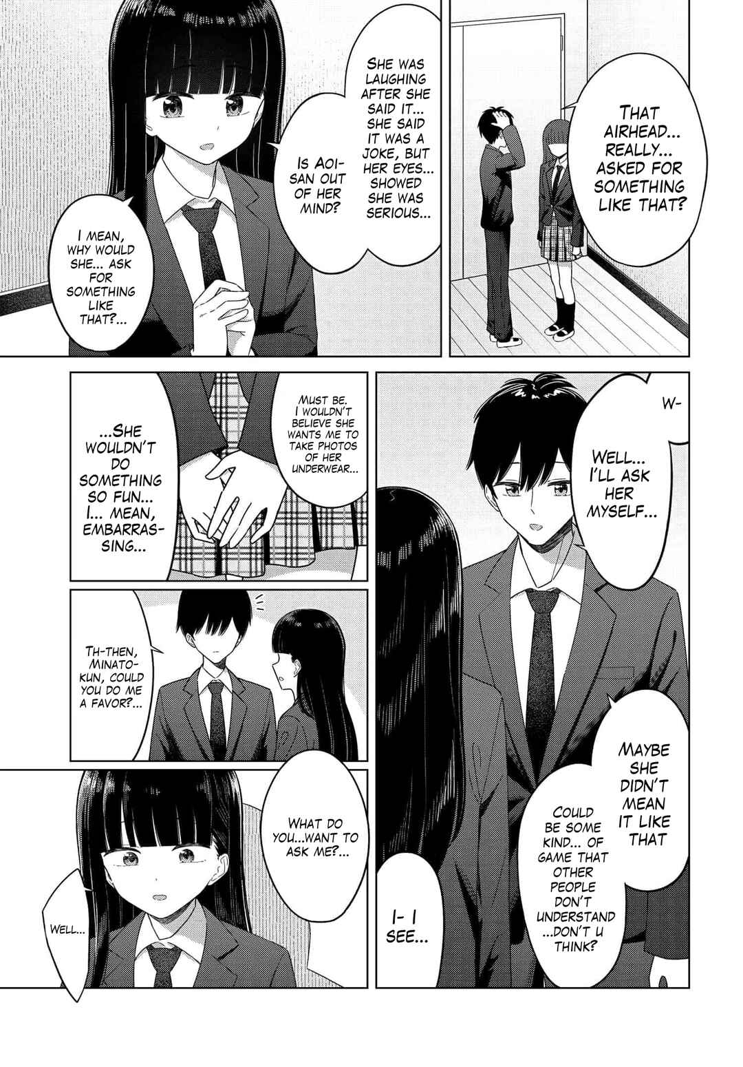 Page 5 Chapter 2 Onna Tomodachi wa Tanomeba Igaito Yarasete Kureru