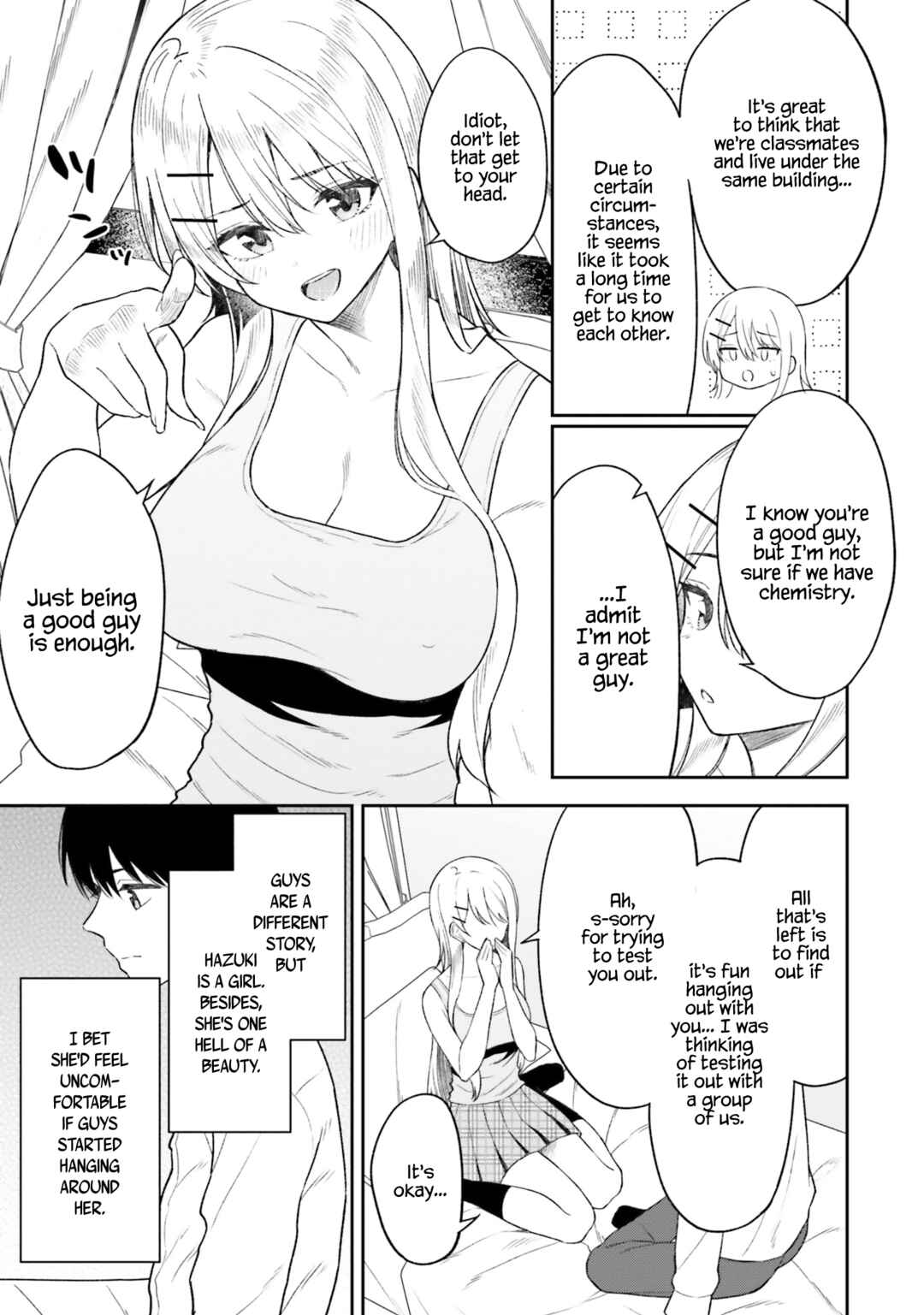 Page 4 Chapter 10 Onna Tomodachi wa Tanomeba Igaito Yarasete Kureru