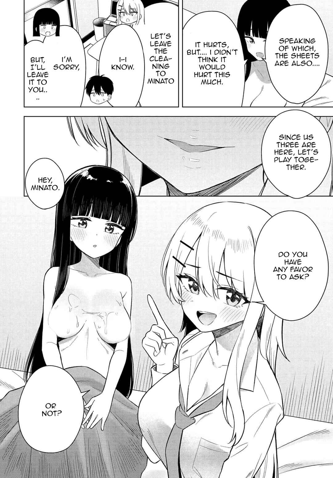 Page 14 Chapter 15 Onna Tomodachi wa Tanomeba Igaito Yarasete Kureru