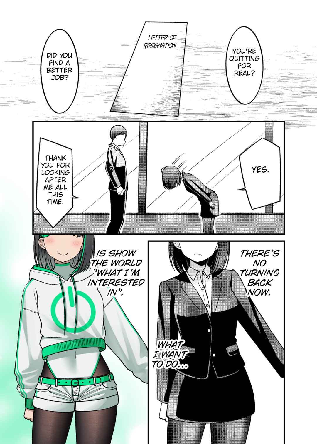 Page 2 Chapter 1 Watashi, Shachiku Yamete Douga de Tabeteikimasu