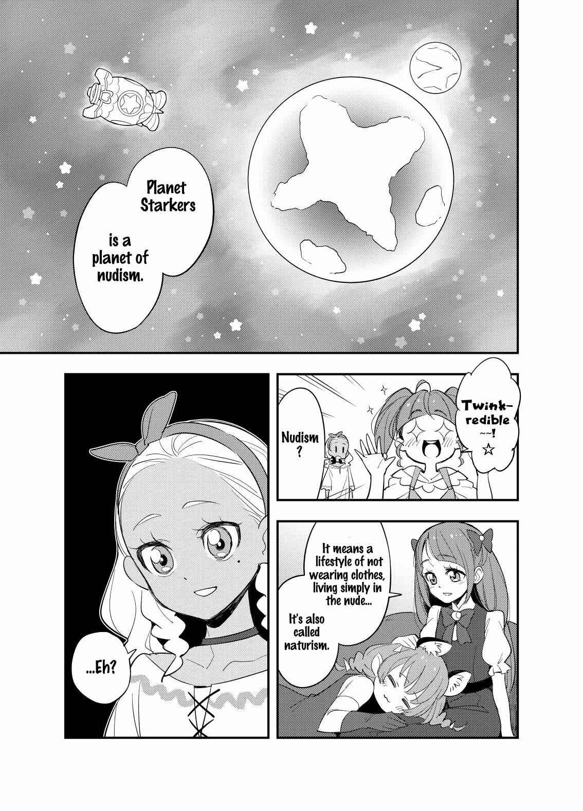 Page 2 Chapter Unknown_cf1a Star Twinkle Precure - Wakusei Supponpon ni Yattekita StaPre no Gag Manga (Doujinshi)