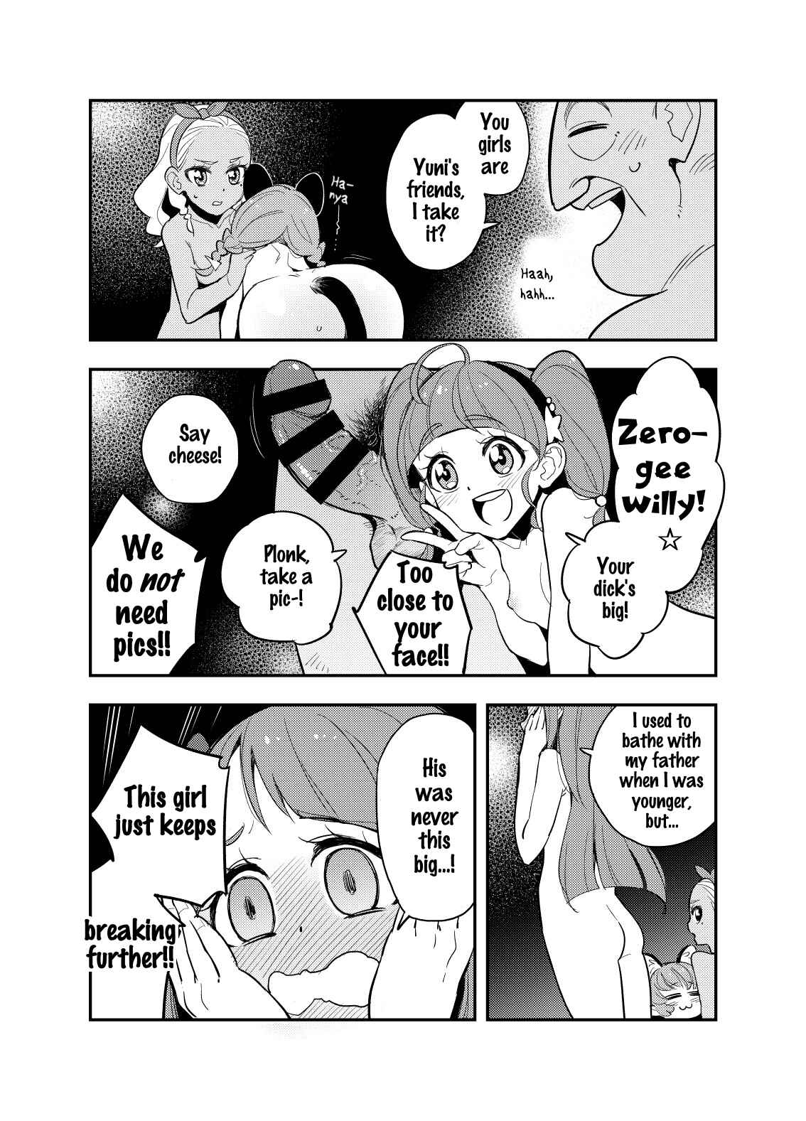 Page 9 Chapter Unknown_cf1a Star Twinkle Precure - Wakusei Supponpon ni Yattekita StaPre no Gag Manga (Doujinshi)