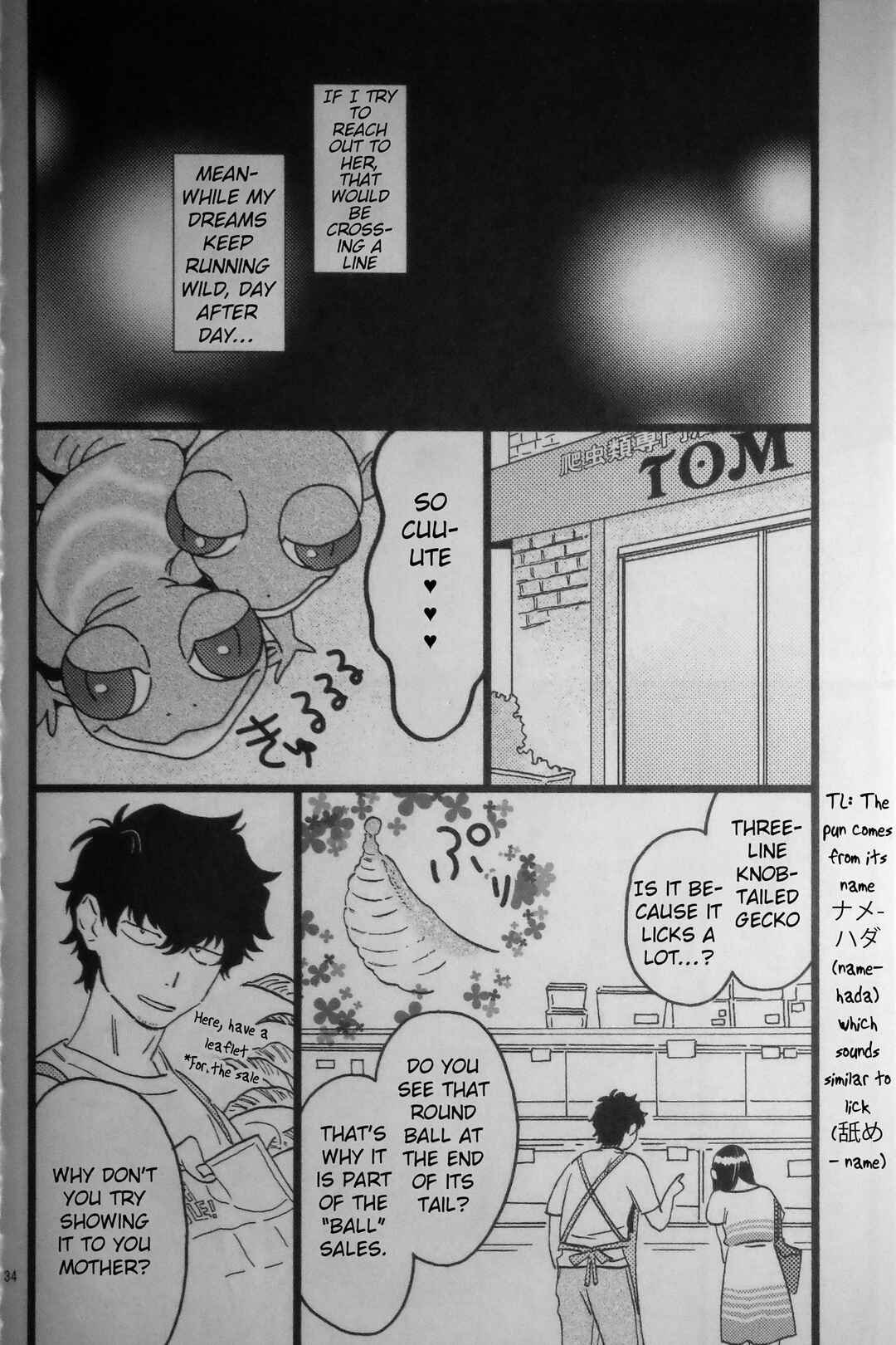 Page 34 Chapter Unknown_a8f2 Madonna ga Glass Case no Naka to Soto