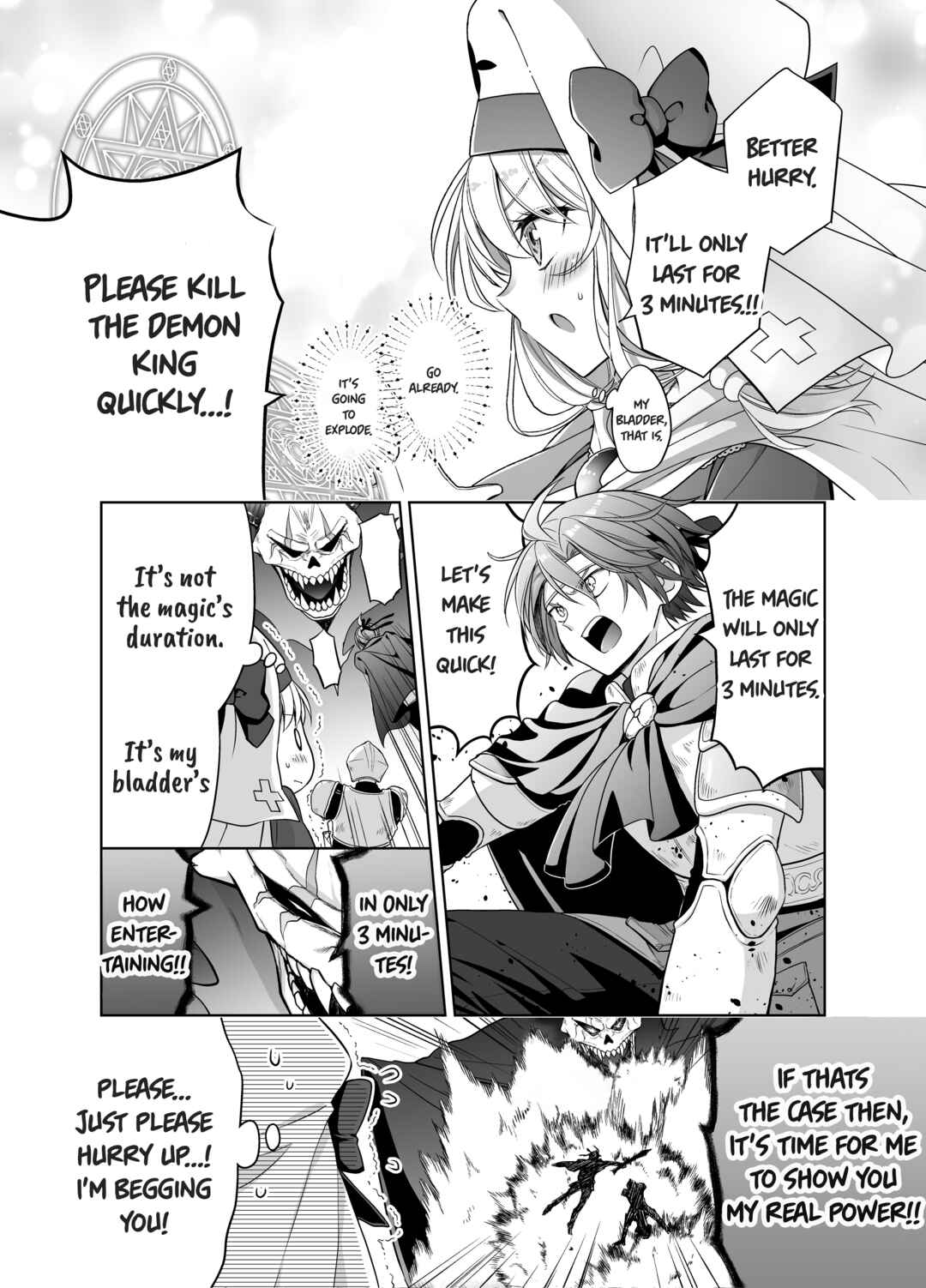 Page 2 Chapter 3 Las Boss Sen dakedo Maji de Moresou dakara, Sassato Maou o Taoshitai!