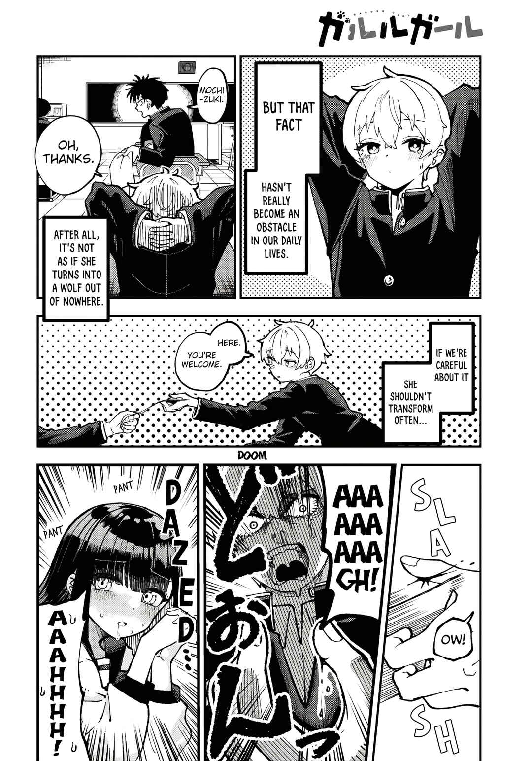 Page 4 Chapter 2 Garuru Girl
