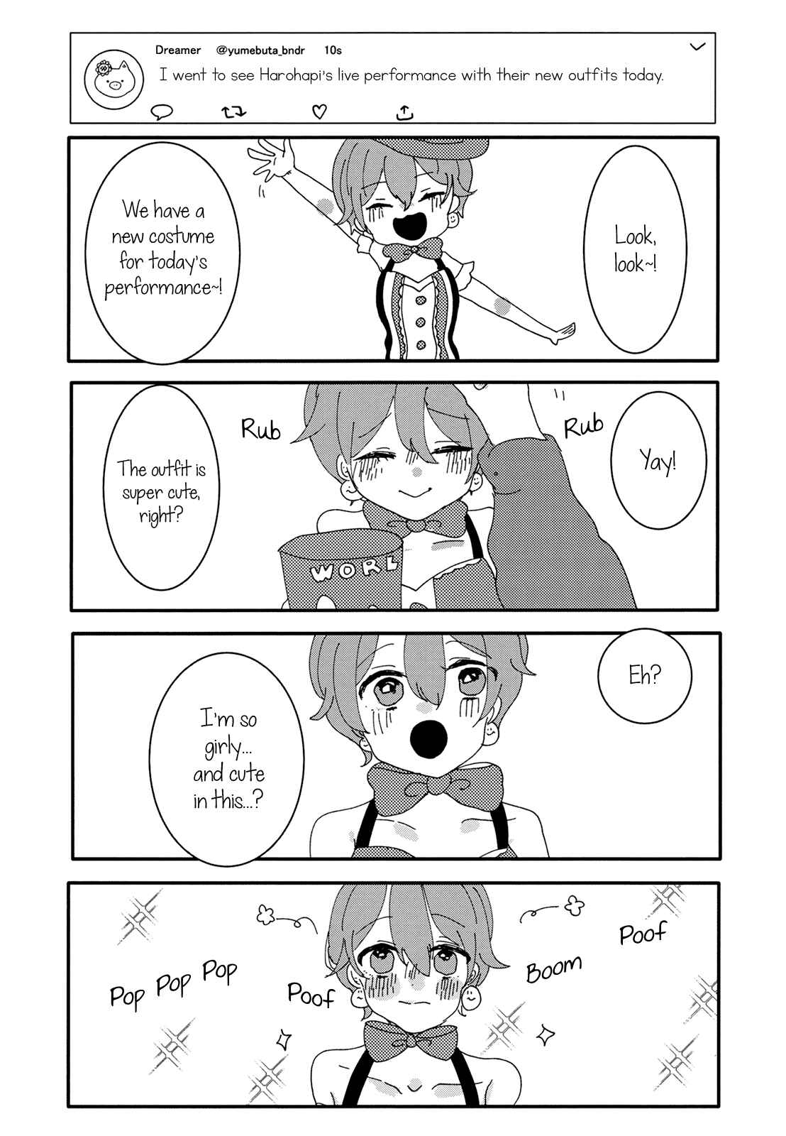 Page 27 Chapter Unknown_0fdc BanG Dream! - Tsubuyaki / Tweet (doujinshi)
