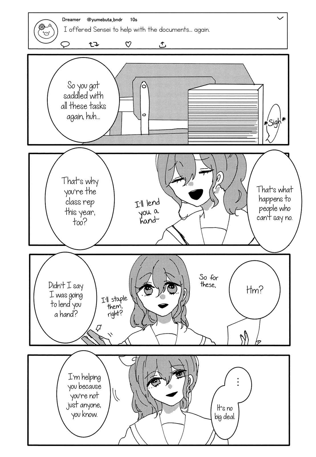 Page 8 Chapter Unknown_0fdc BanG Dream! - Tsubuyaki / Tweet (doujinshi)