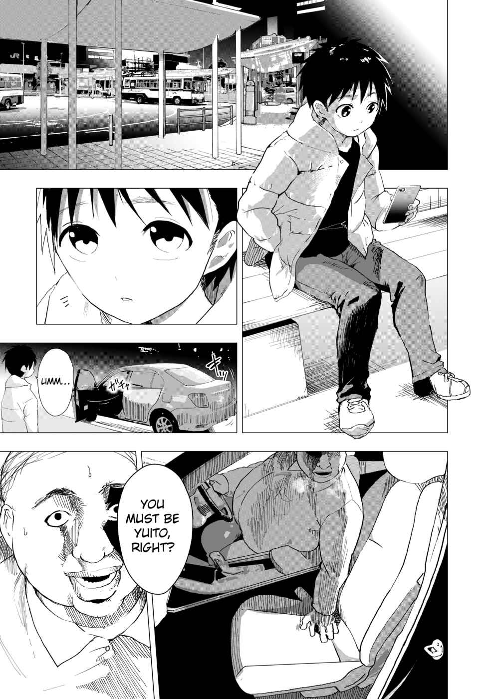 Page 9 Chapter 3 Ibasho ga Nainode Kami-machi Shite Mita Suterareta Shounen no Eromanga