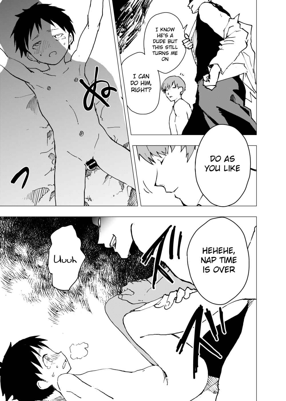 Page 19 Chapter 6 Ibasho ga Nainode Kami-machi Shite Mita Suterareta Shounen no Eromanga