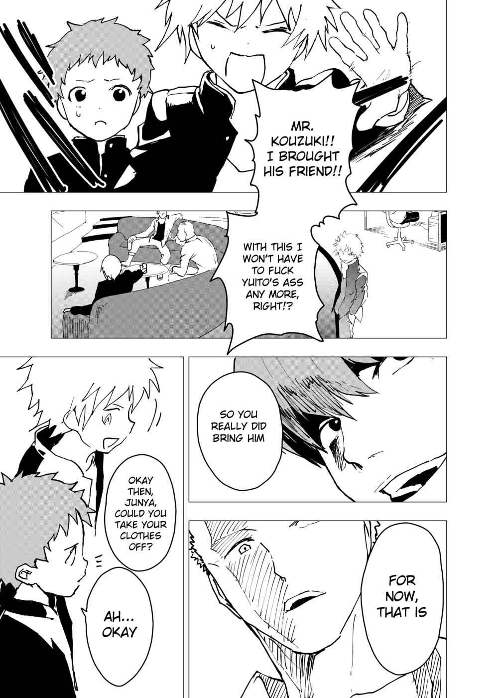 Page 20 Chapter 7 Ibasho ga Nainode Kami-machi Shite Mita Suterareta Shounen no Eromanga