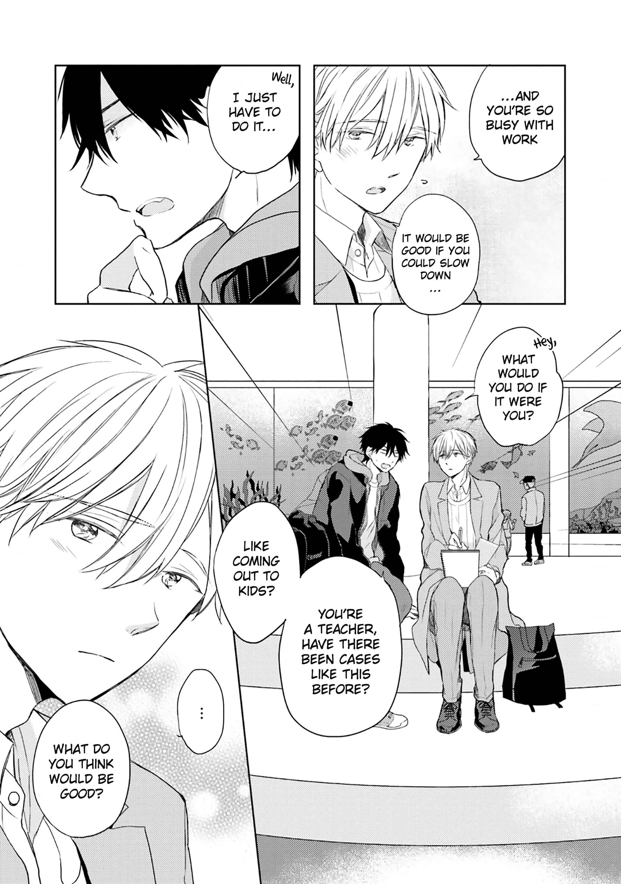 Page 10 Chapter 12 Motoyan Papa to Hitsuji-sensei Yotsuba