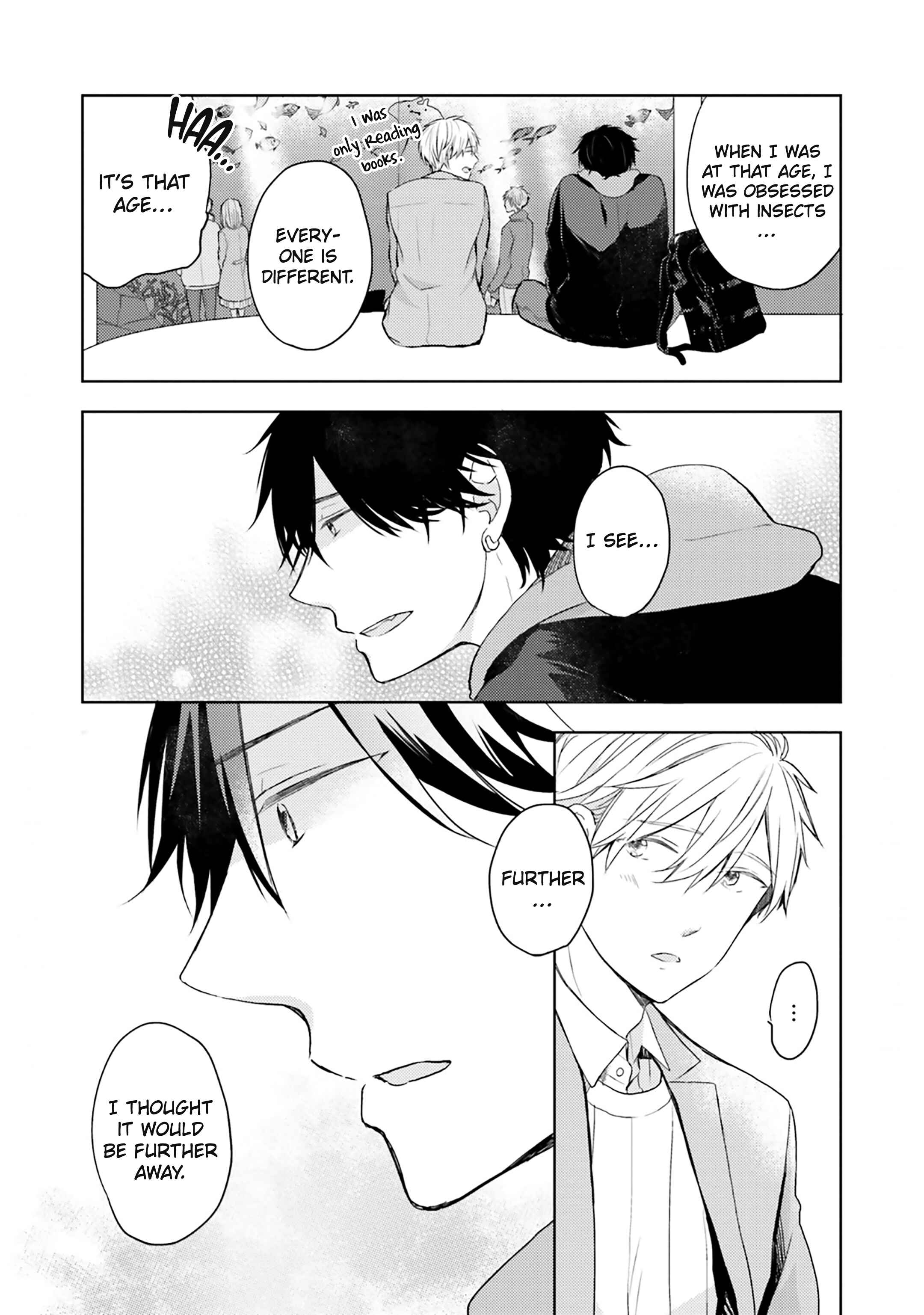 Page 8 Chapter 12 Motoyan Papa to Hitsuji-sensei Yotsuba