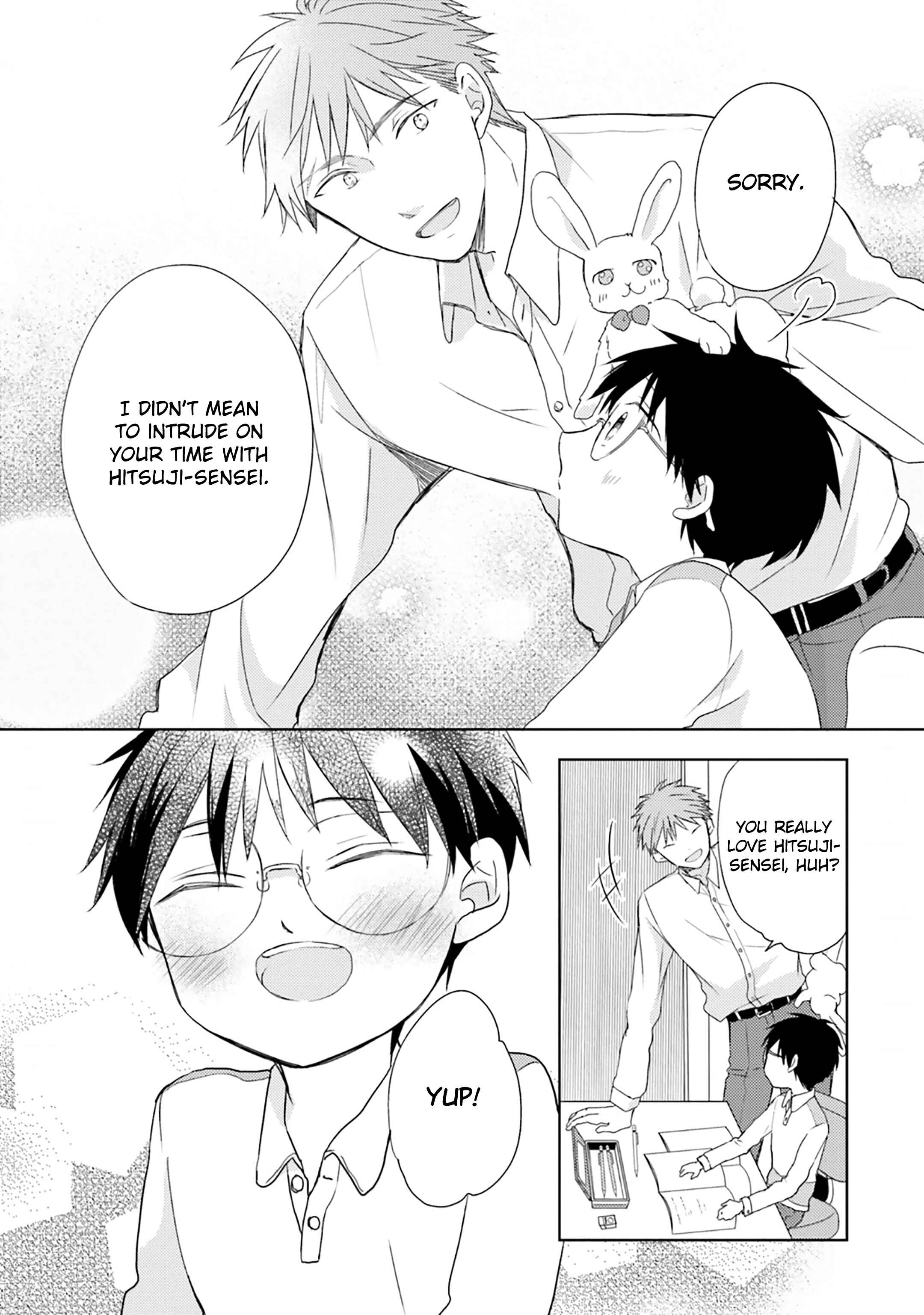 Page 35 Chapter 5 Motoyan Papa to Hitsuji-sensei Yotsuba
