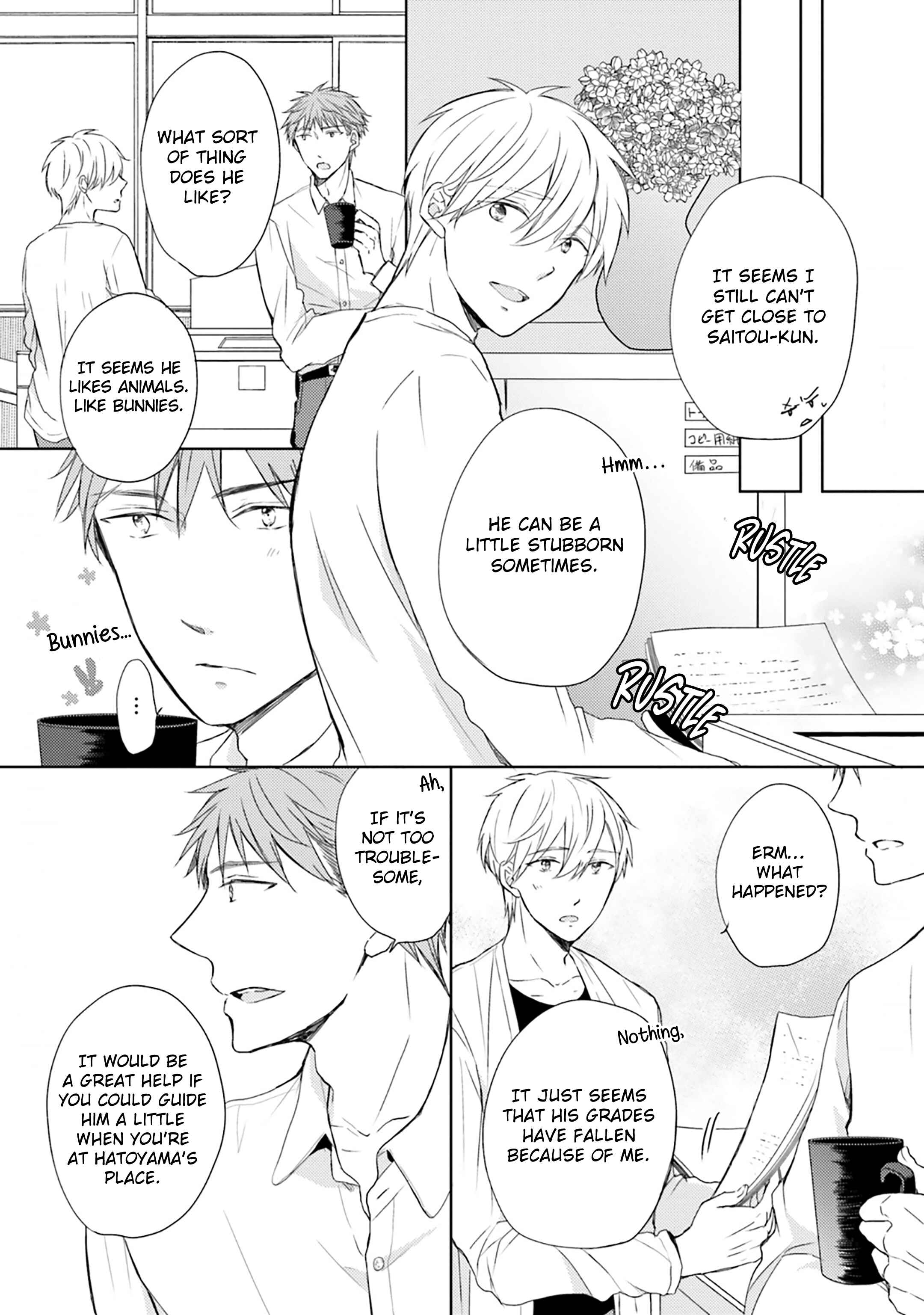 Page 8 Chapter 5 Motoyan Papa to Hitsuji-sensei Yotsuba