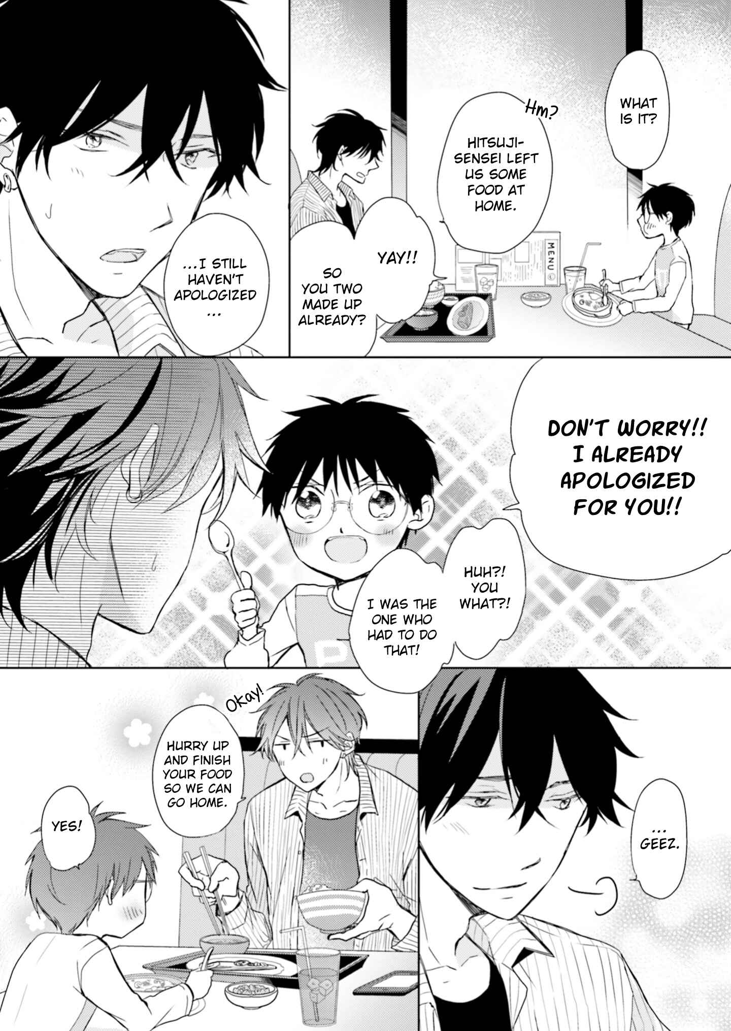 Page 26 Chapter 4 Motoyan Papa to Hitsuji-sensei Yotsuba