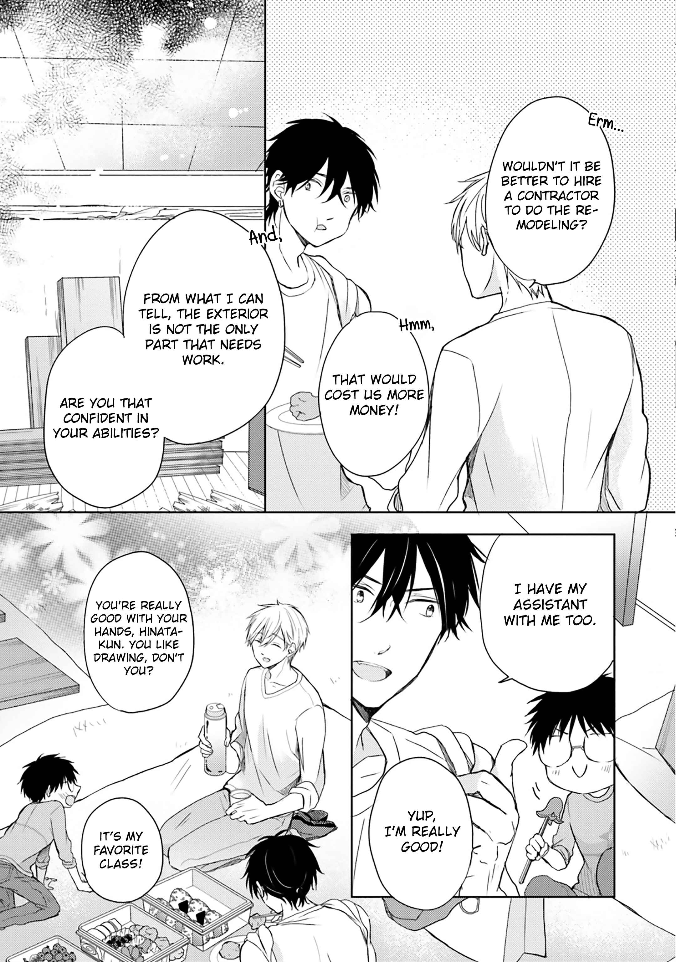 Page 15 Chapter 10 Motoyan Papa to Hitsuji-sensei Yotsuba