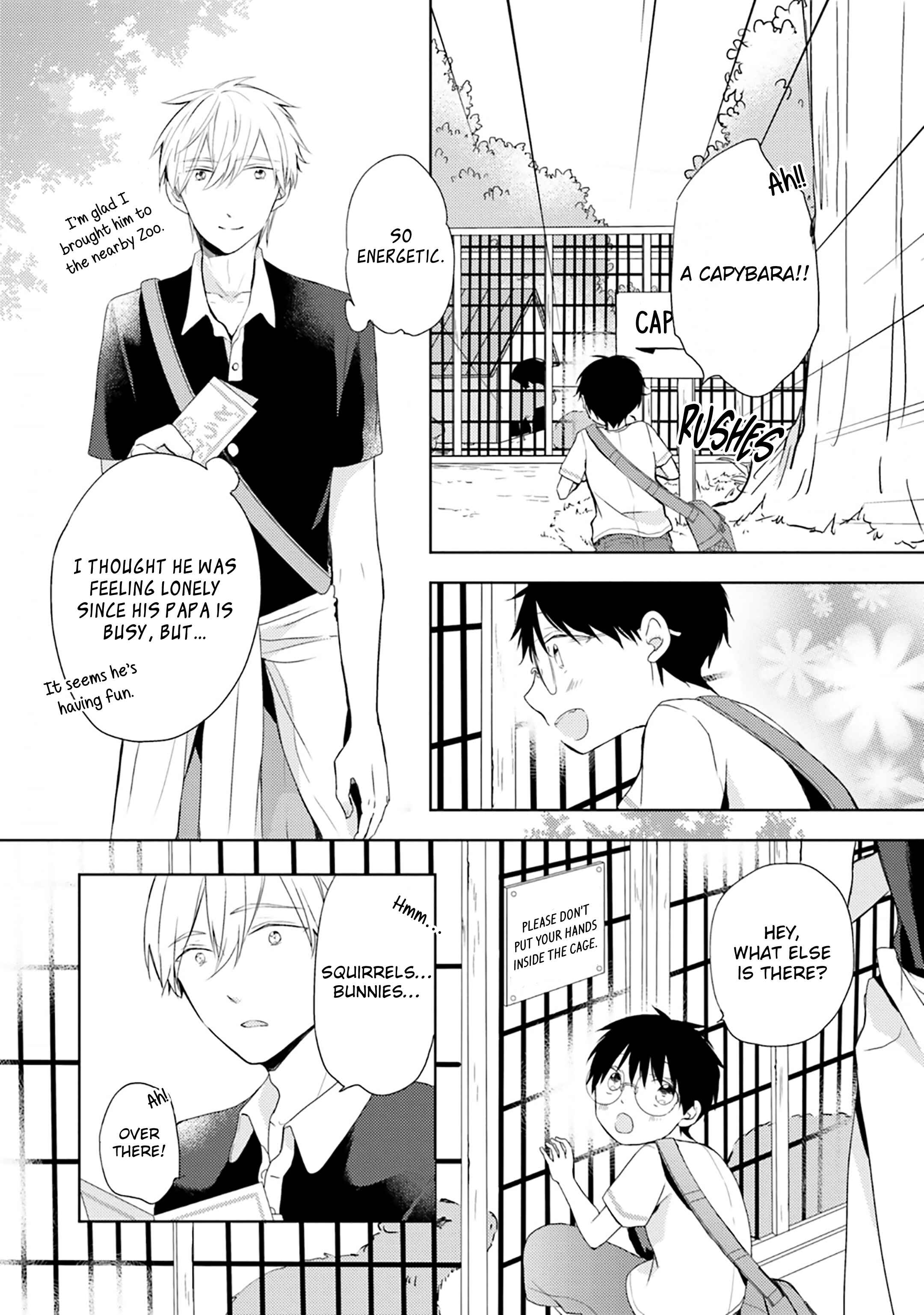 Page 17 Chapter 6 Motoyan Papa to Hitsuji-sensei Yotsuba