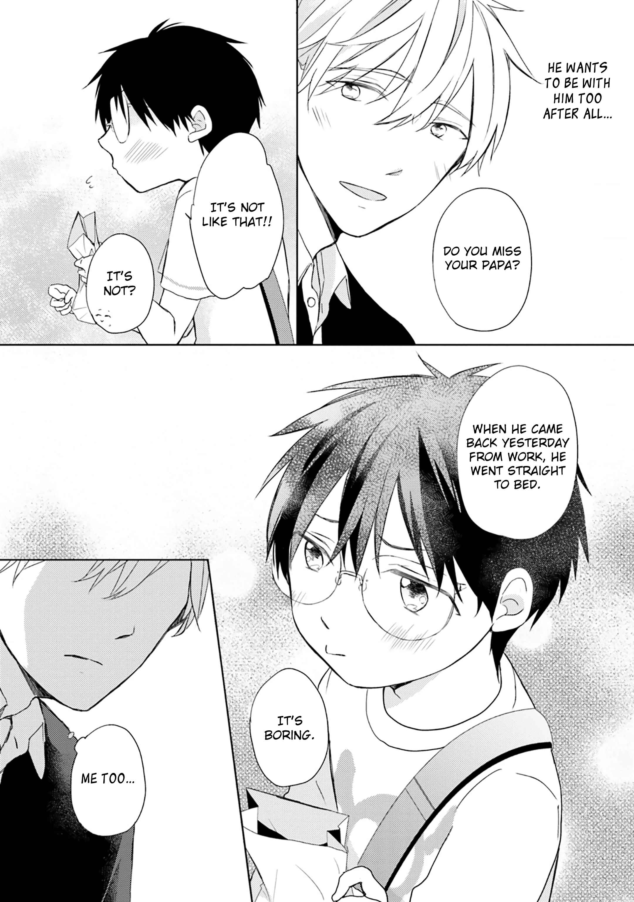 Page 21 Chapter 6 Motoyan Papa to Hitsuji-sensei Yotsuba