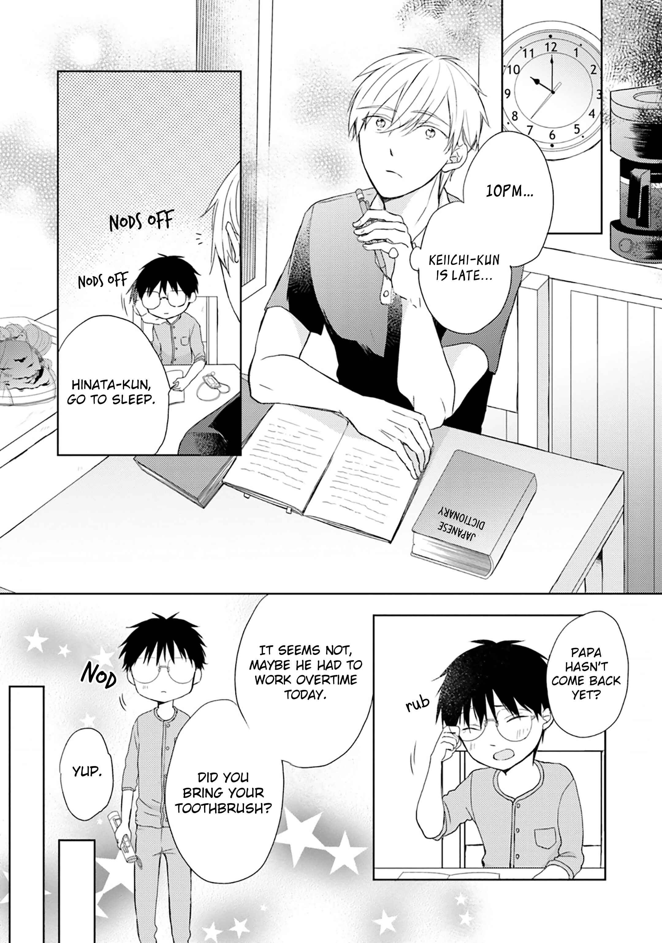 Page 28 Chapter 6 Motoyan Papa to Hitsuji-sensei Yotsuba