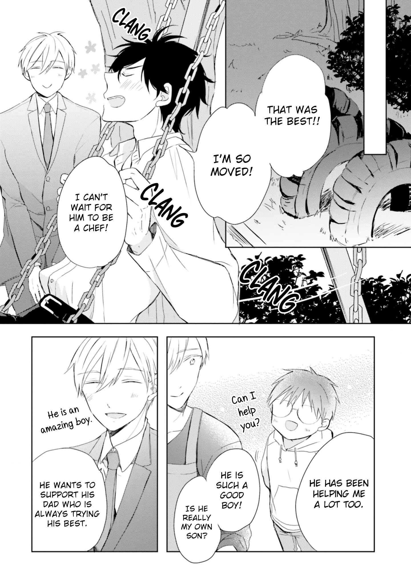 Page 29 Chapter 3 Motoyan Papa to Hitsuji-sensei Yotsuba