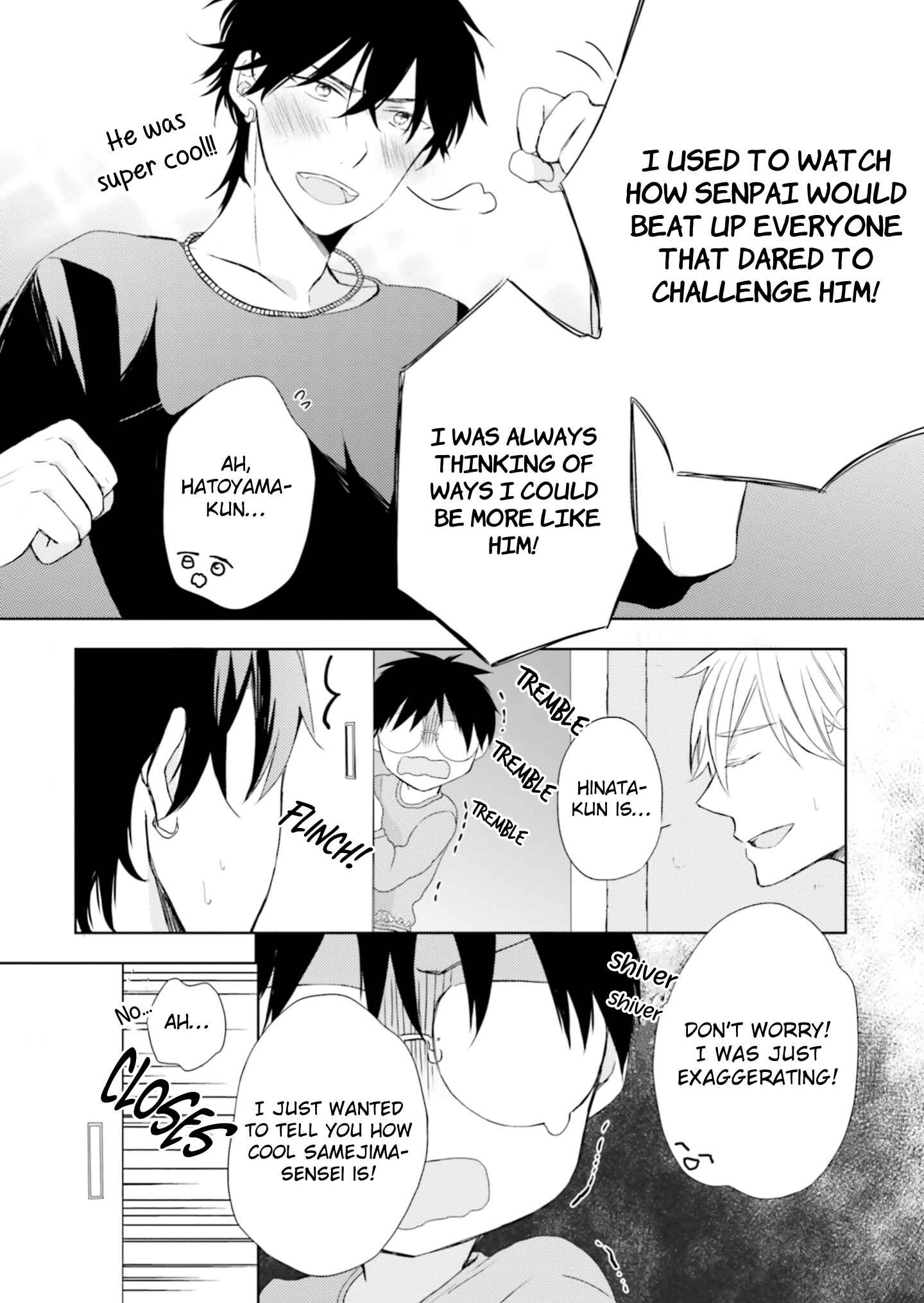 Page 8 Chapter 2 Motoyan Papa to Hitsuji-sensei Yotsuba